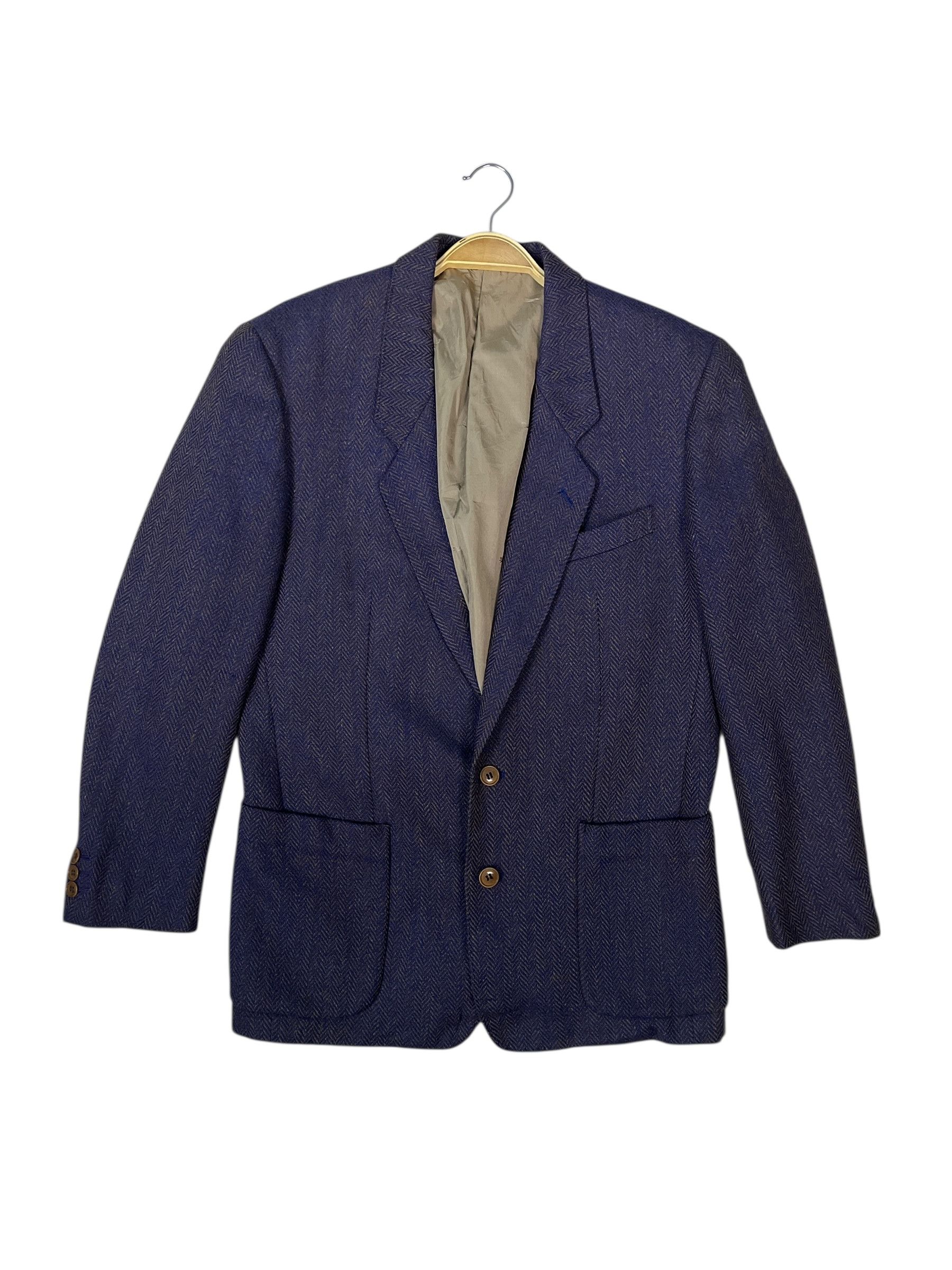 Kenzo Vintage Kenzo Herringbone Wool Jacket Made in Japan Size 42R - 1 Thumbnail