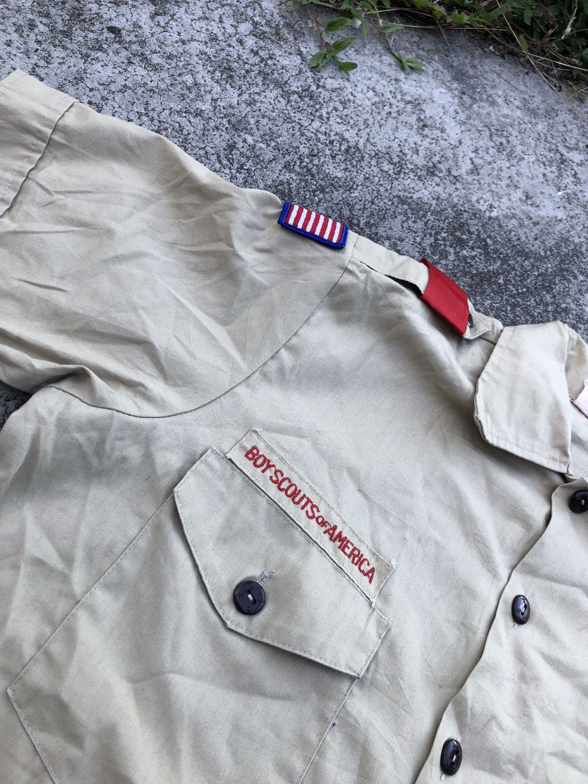 Vintage VINTAGE BOY SCOUTS OF AMERICA BUTTON UP Size US S / EU 44-46 / 1 - 4 Thumbnail
