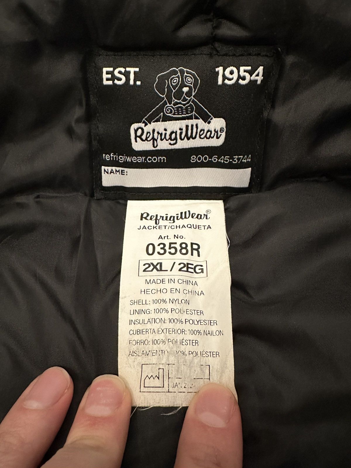 Refrigiwear Vintage RefrigiWear Men's Iron-Tuff Insulated Jacket Sz 2XL Size US XXL / EU 58 / 5 - 3 Thumbnail
