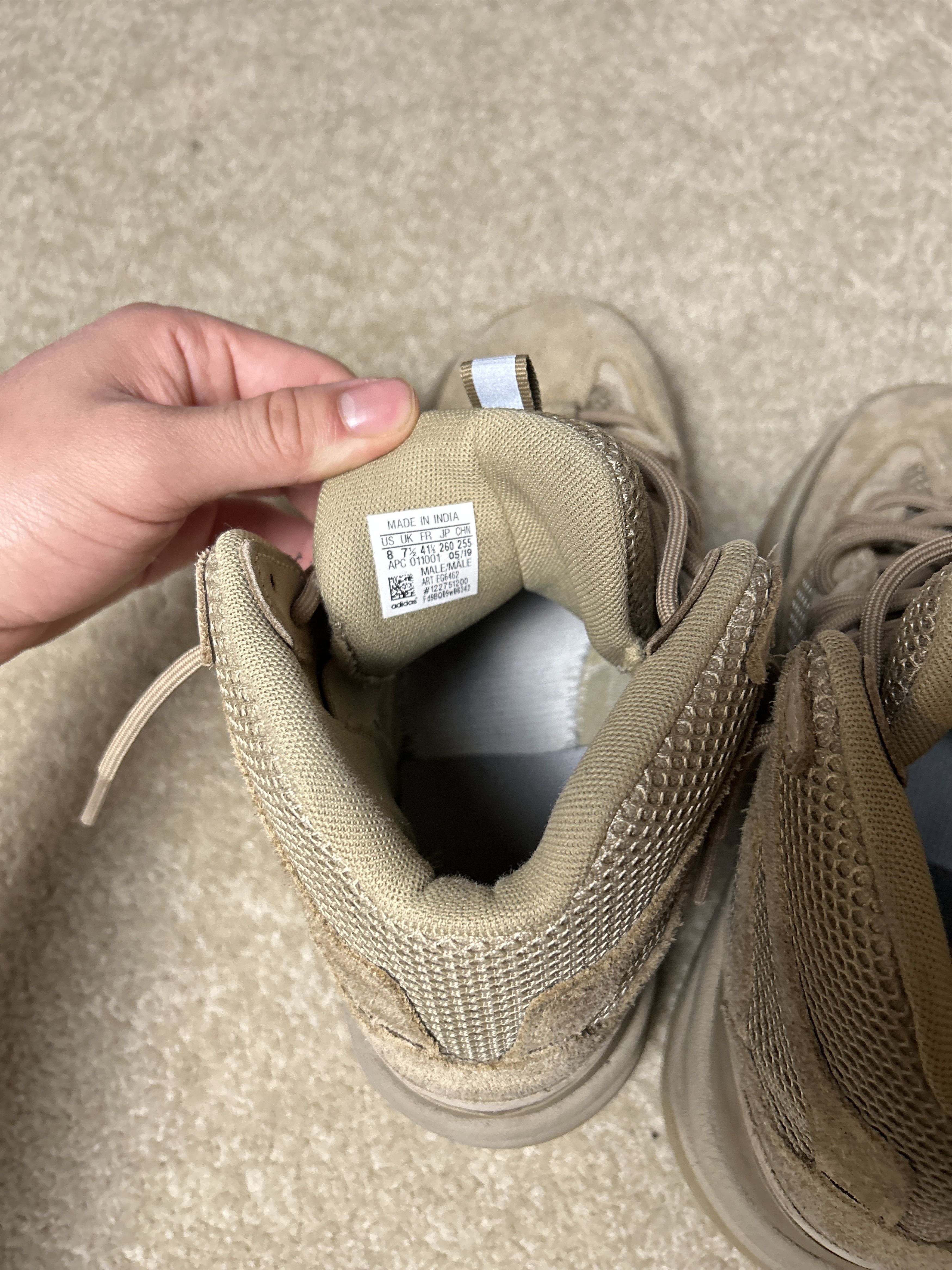 Yeezy Yeezy Season 6 Desert Boots Size US 8.5 / EU 41-42 - 3 Thumbnail