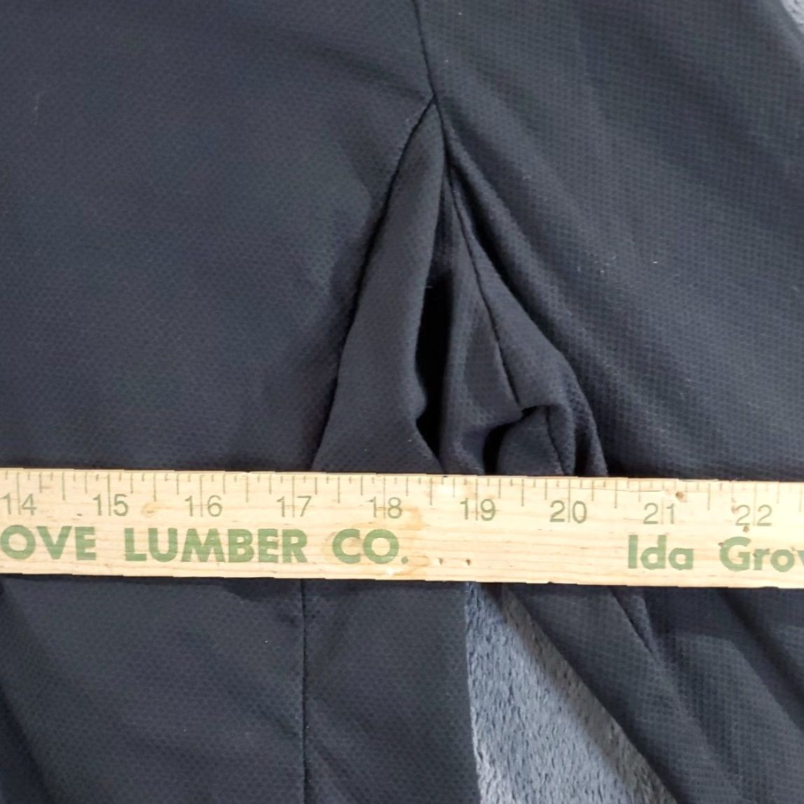 Eddie Bauer VINTAGE Eddie Bauer Women's Dress Jacket Full Zip Collared Stretch Blazer Black Size L Size L / US 10 / IT 46 - 6 Thumbnail