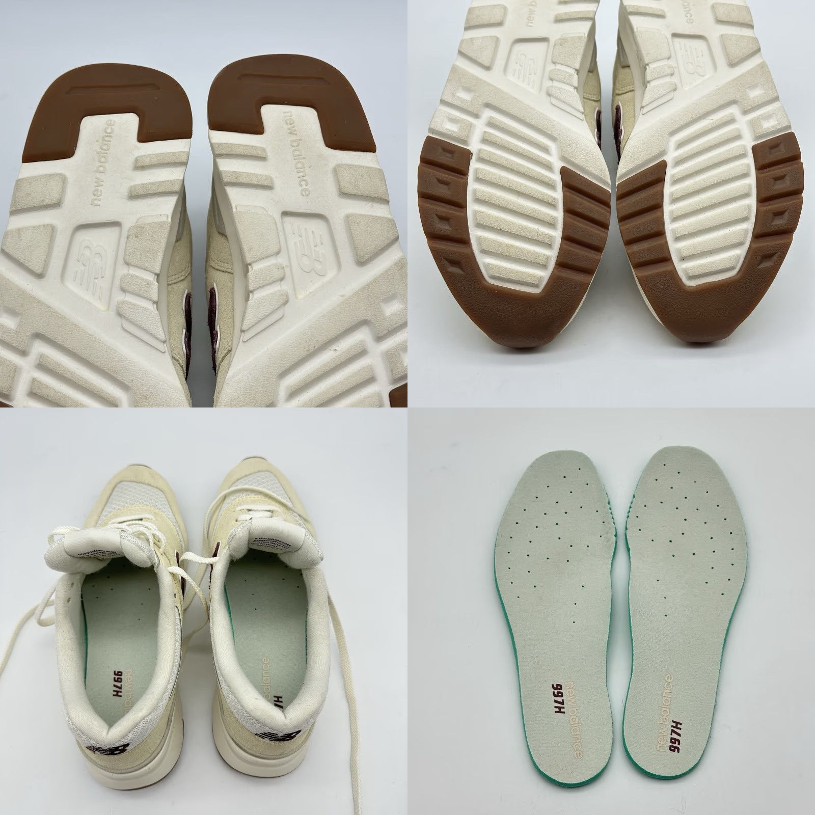 New Balance VINTAGE New Balance 997H Macadamia Nut White Women's Size 9.5 B Comfort Sneaker CW997HRM Size US 10 / IT 40 - 9 Thumbnail