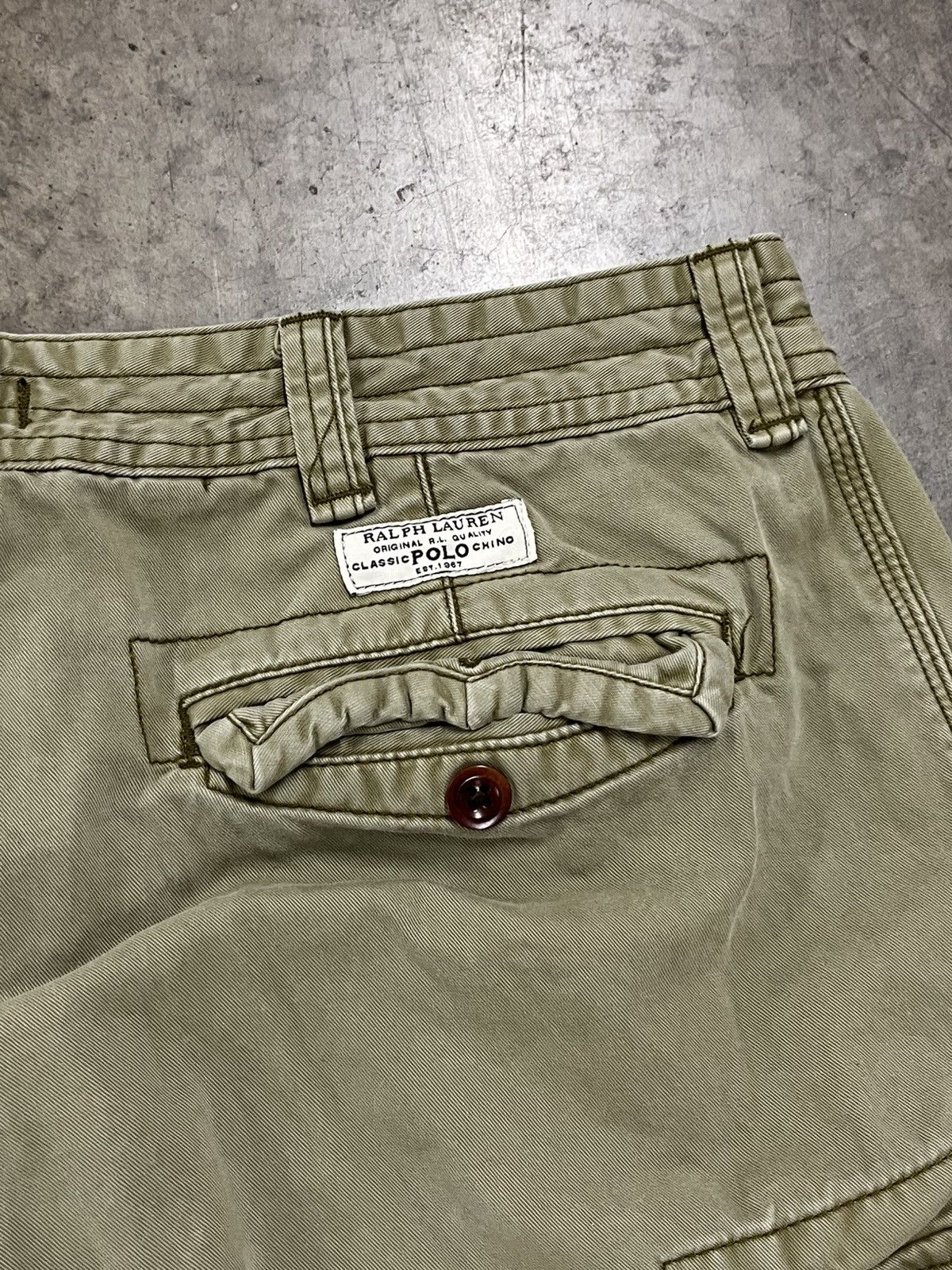 Polo Ralph Lauren × Vintage Polo Ralph Lauren vintage cargo shorts baggy skater rare Size US 36 / EU 52 - 7 Thumbnail