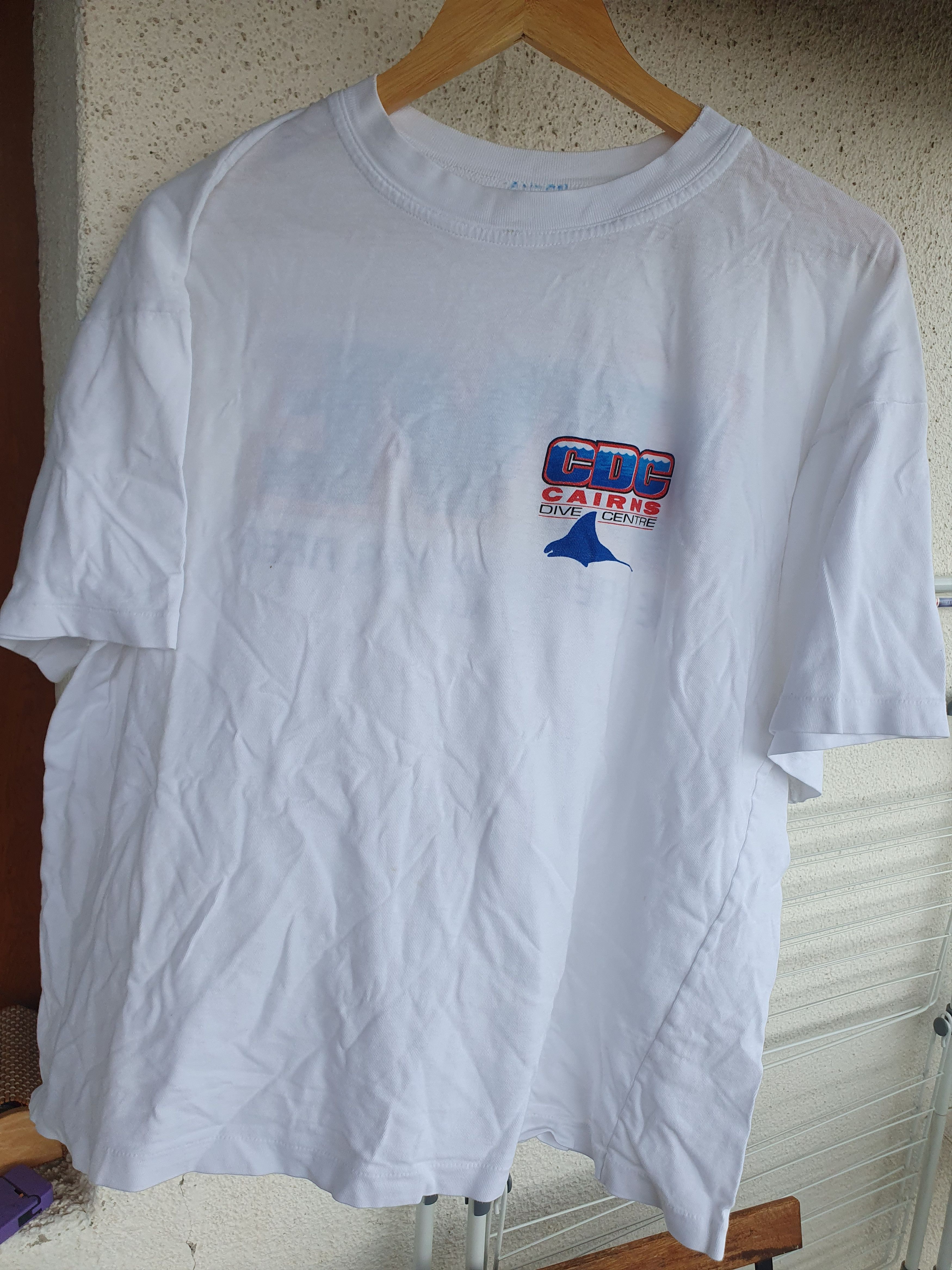 Vintage Great Barrier Reef Australia Vtg dive single stitch tee sz L Size US L / EU 52-54 / 3 - 2 Thumbnail