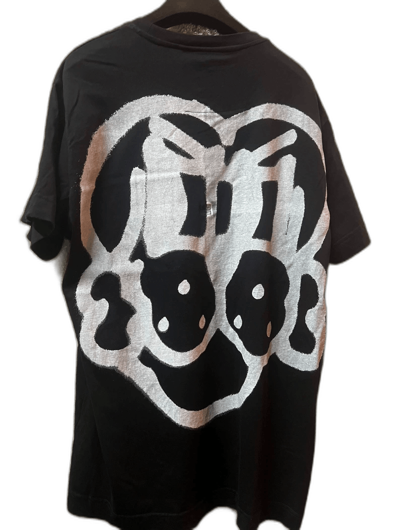 Givenchy Givenchy Men's Black Graphic Short Sleeve T-shirt Size US L / EU 52-54 / 3 - 1 Thumbnail
