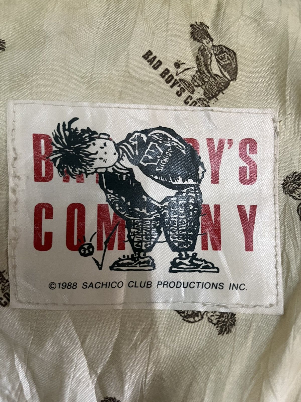 Japanese Brand Vintage Japanese BAD BOY’S COMPANY Bomber Jacket Size US M / EU 48-50 / 2 - 3 Thumbnail
