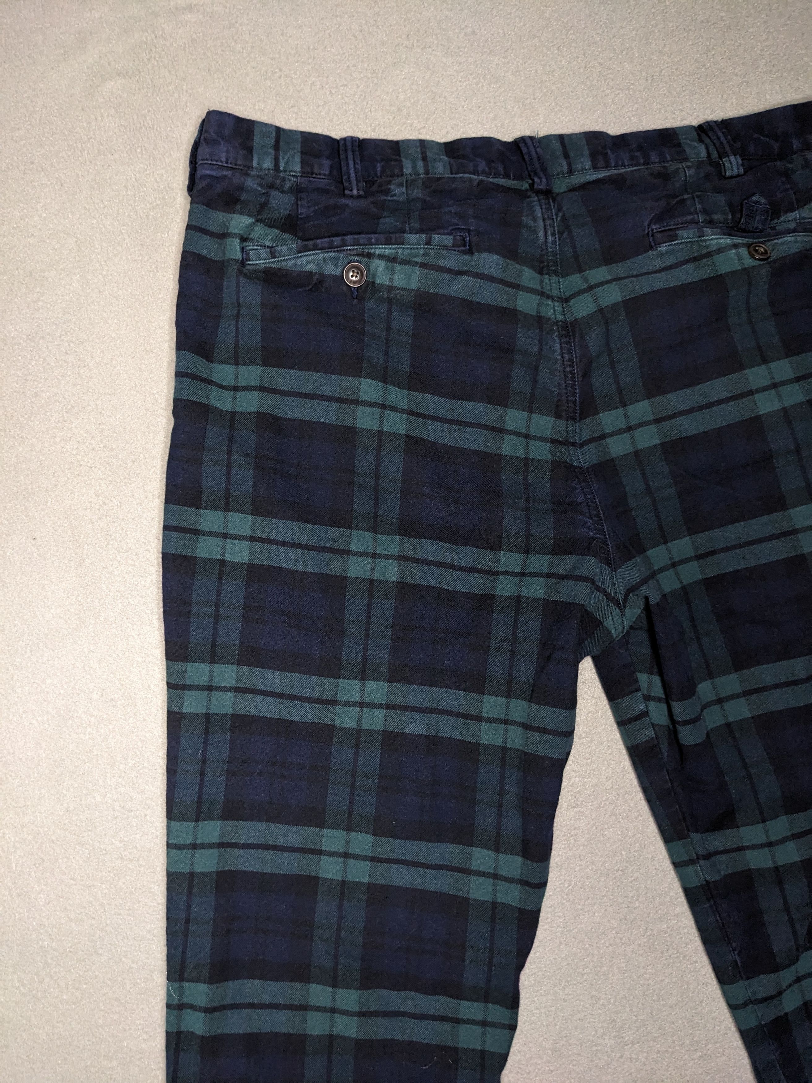 Polo Ralph Lauren Polo Ralph Lauren Tartan Plaid Chino Pants Twill Mens 36x29 Size US 36 / EU 52 - 10 Thumbnail