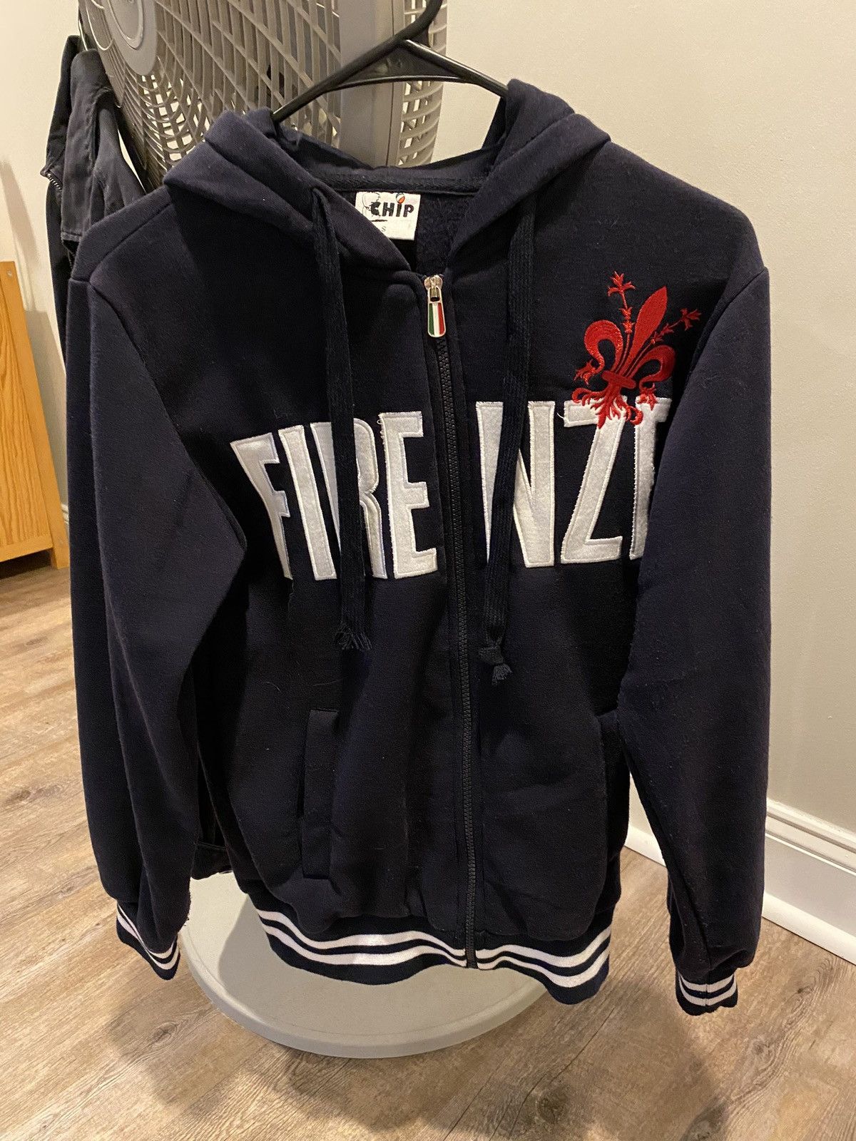 Vintage Vintage Florence Italy Soccer Style Hoodie Size US S / EU 44-46 / 1 - 1 Thumbnail