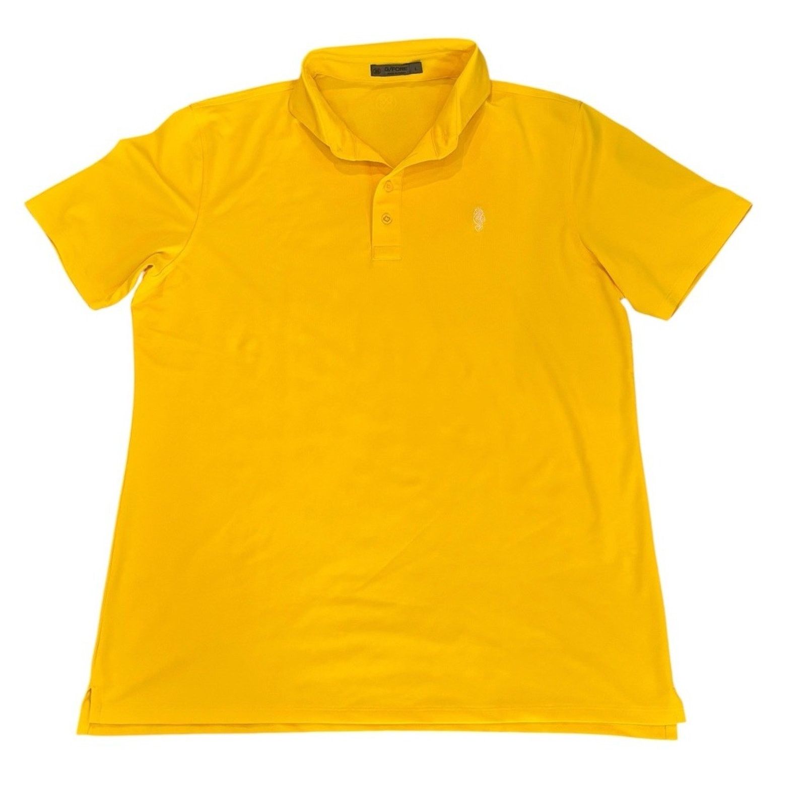 G/FORE G/Fore Polo Large Yellow Essential Tech Performance Logo Size US L / EU 52-54 / 3 - 1 Thumbnail
