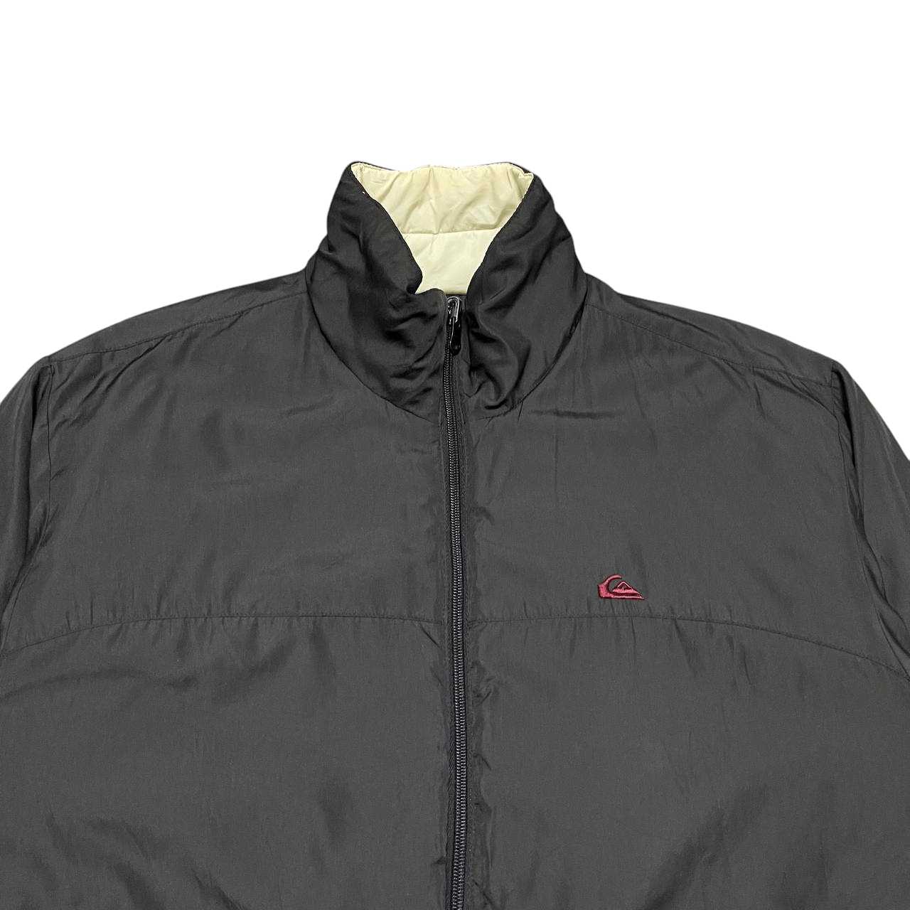 Quicksilver Vintage Quiksilver Puffer Jacket Reversible Size US S / EU 44-46 / 1 - 4 Thumbnail