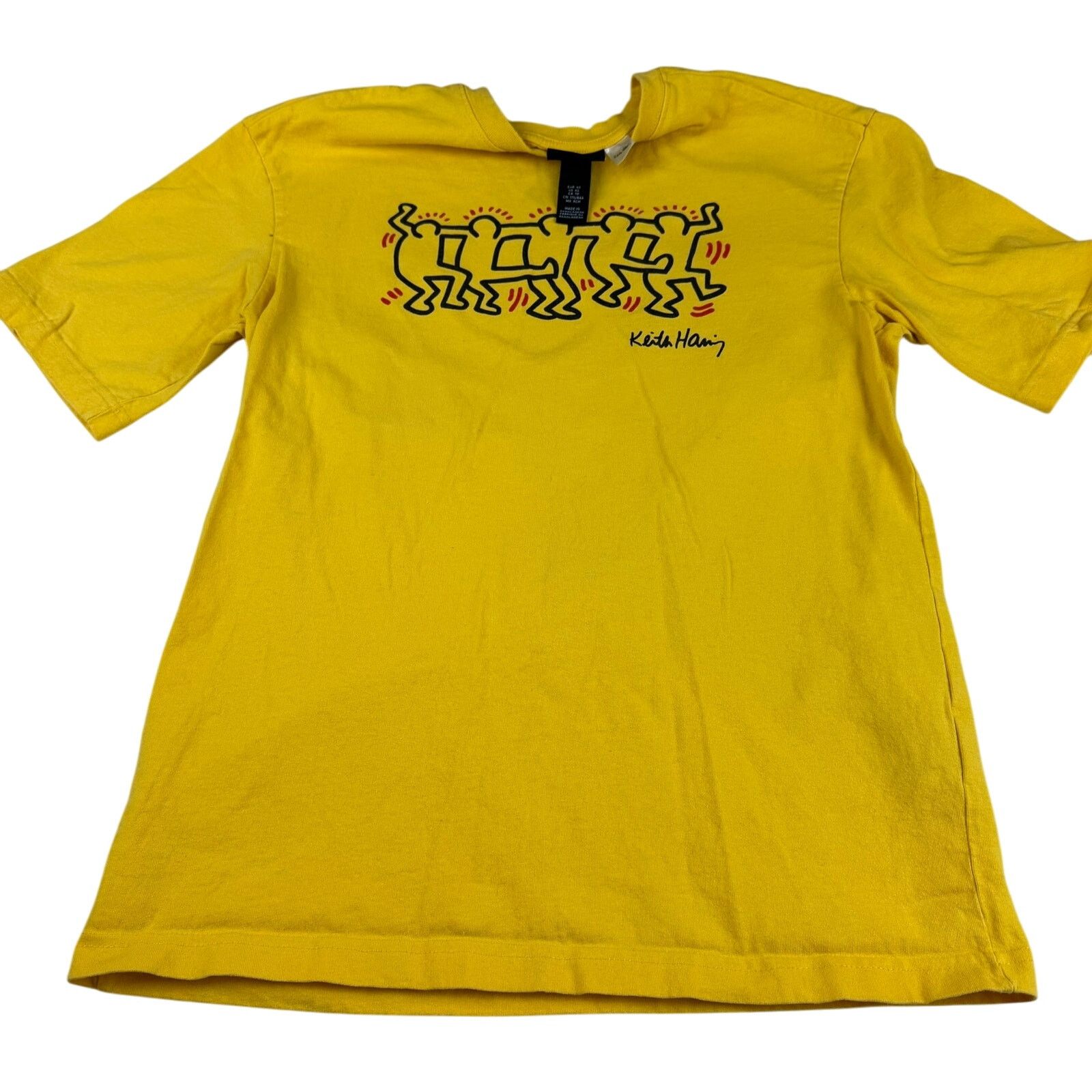 Keith Haring Keith Haring x H&M Limited Edition T Shirt - Size XS Size US XS / EU 42 / 0 - 1 Thumbnail