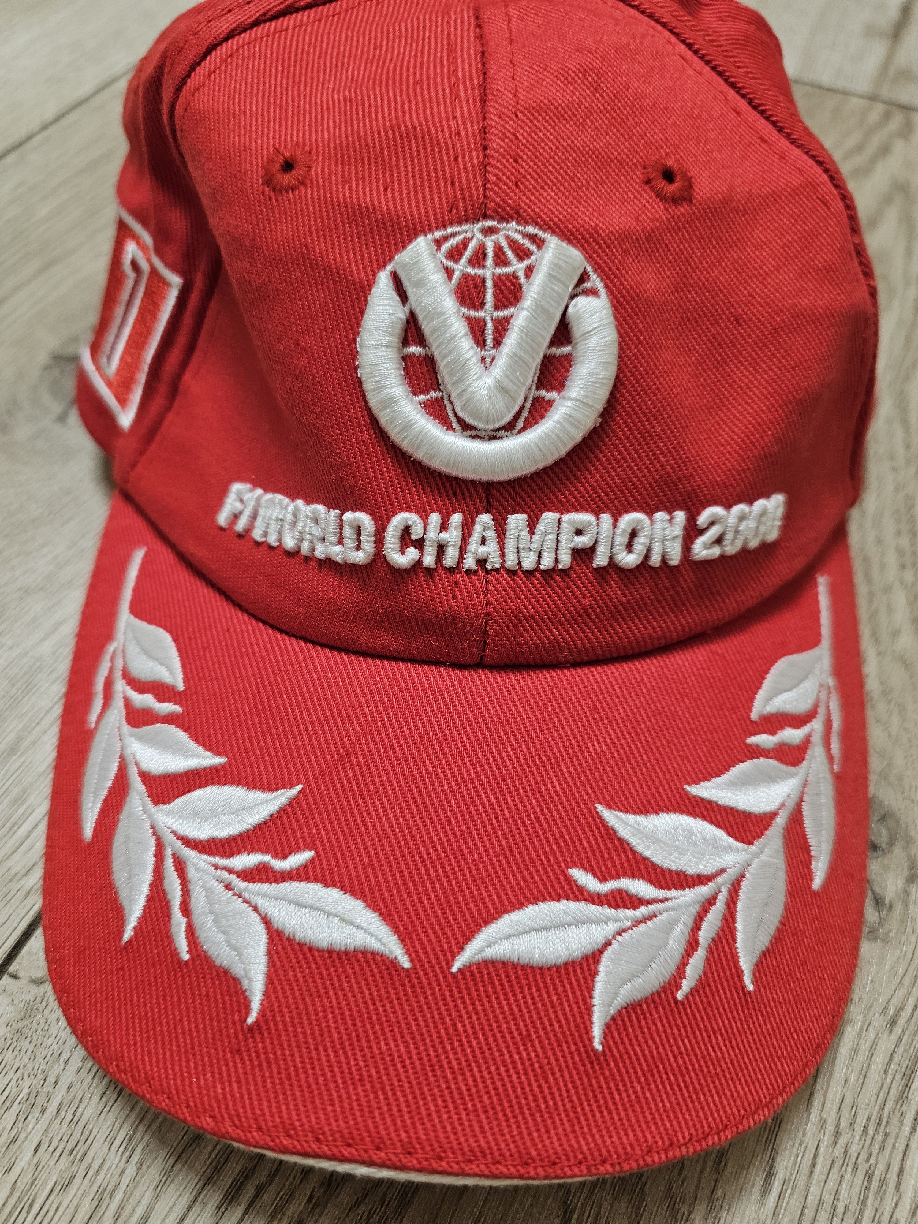 Ferrari × Formula 1 FERRARI CAP VINTAGE MICHAEL SCHUMACHER CAP FORMULA 1 CAP Size ONE SIZE - 4 Thumbnail