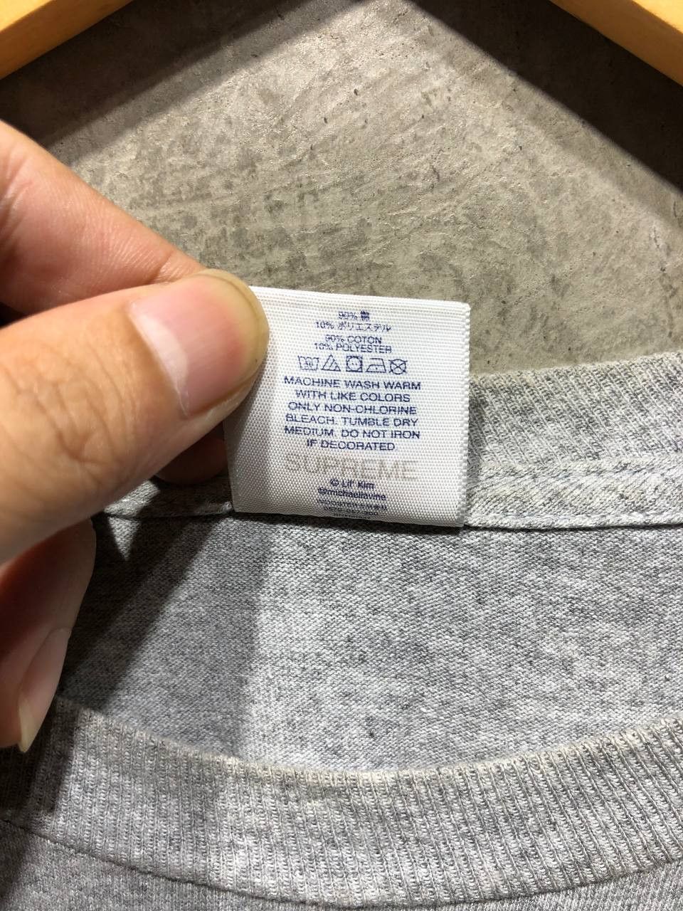 Supreme Supreme Lil Kim tee Size US XXL / EU 58 / 5 - 4 Thumbnail