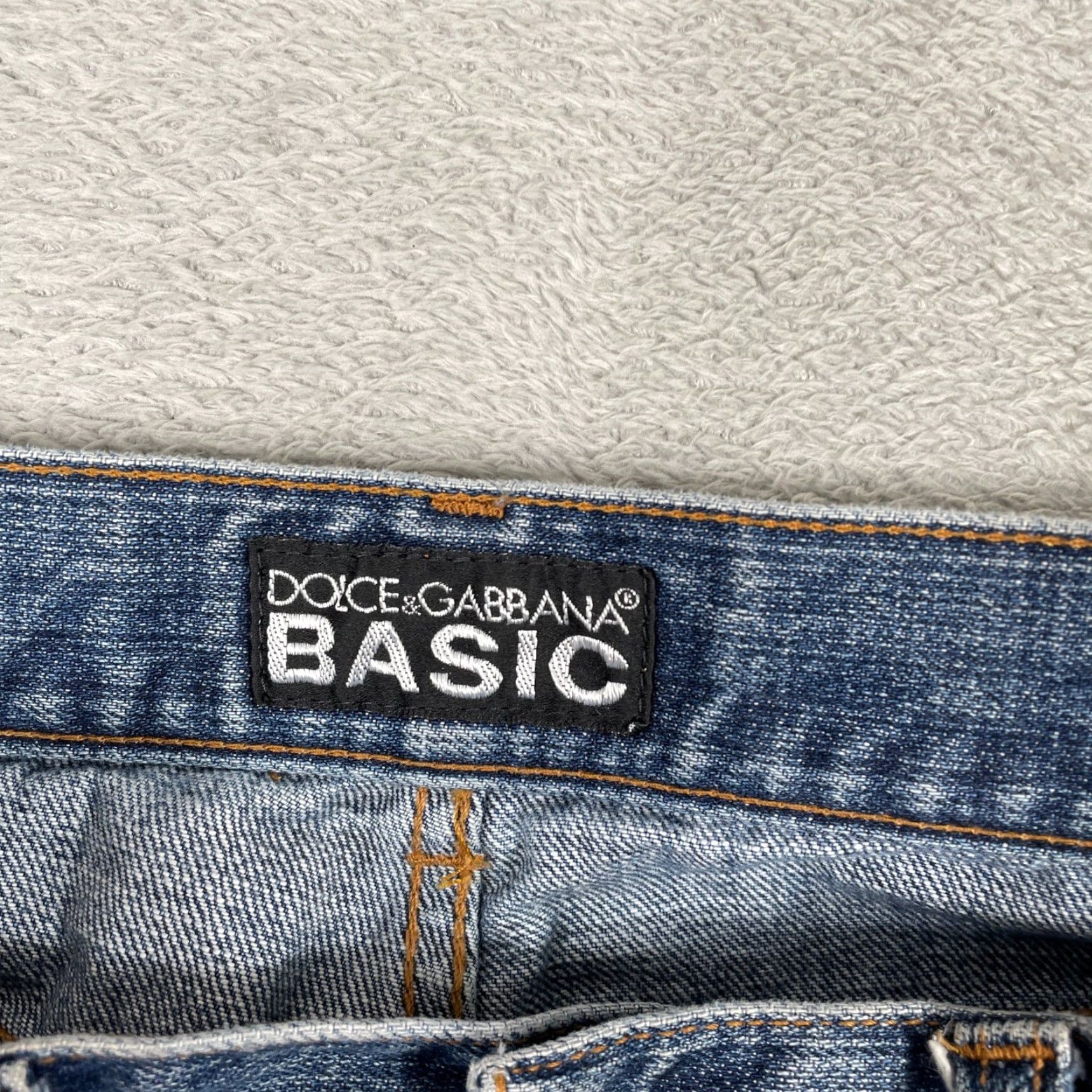 Dolce & Gabbana VINTAGE Dolce & Gabbana Jeans Mens 32x30 Blue Straight Leg Denim Designer 90s Retro Hipster Size US 32 / EU 48 - 5 Thumbnail