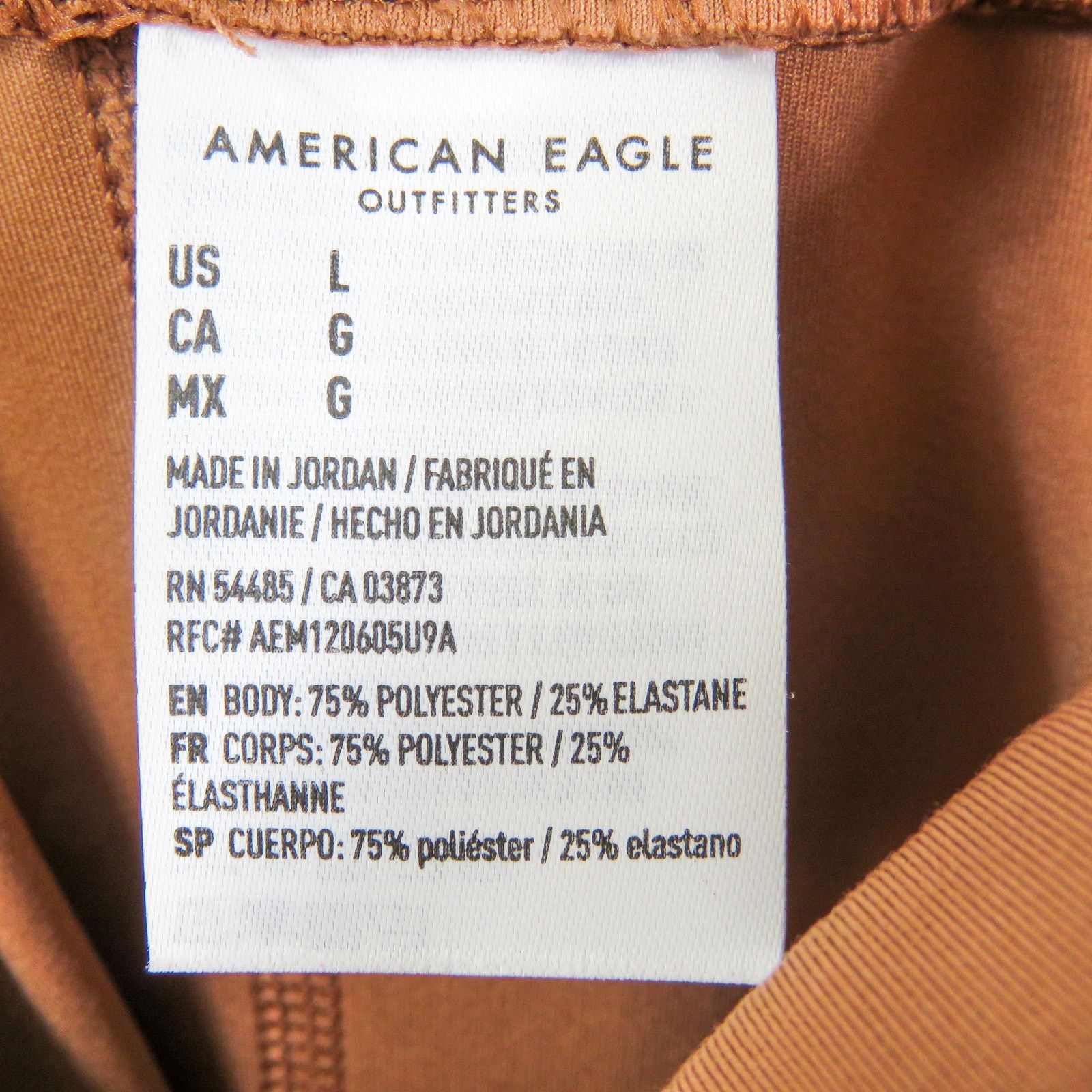American Eagle Outfitters American Eagle The Everything Pocket Legging Peach Large Size 26" / US 2 / IT 38 - 4 Thumbnail