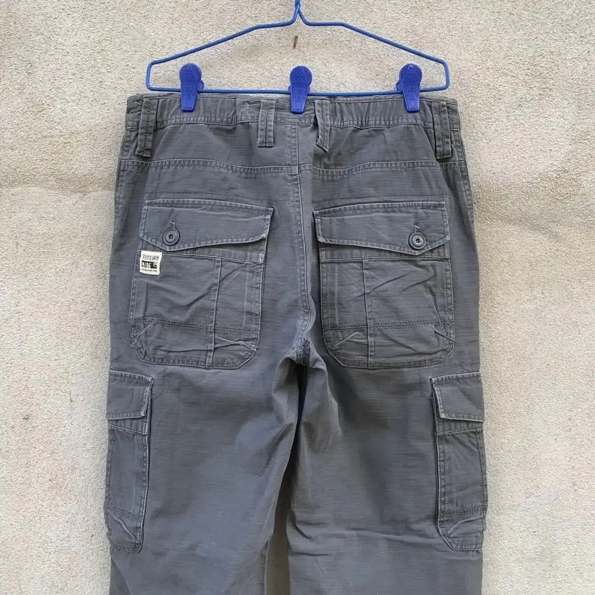 Mossimo 💥GRAILS💥 MOSSIMO TROUSERS HEAVY COTTON VINTAGE CARGO PANTS Size US 32 / EU 48 - 14 Thumbnail