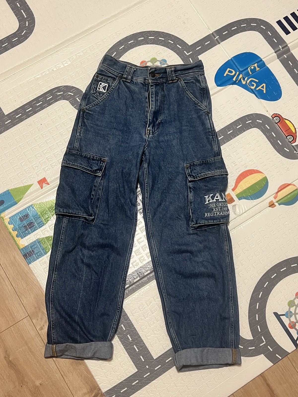 Karl Kani Karl Kani cargo jeans Size 27" / US 4 / IT 40 - 1 Thumbnail
