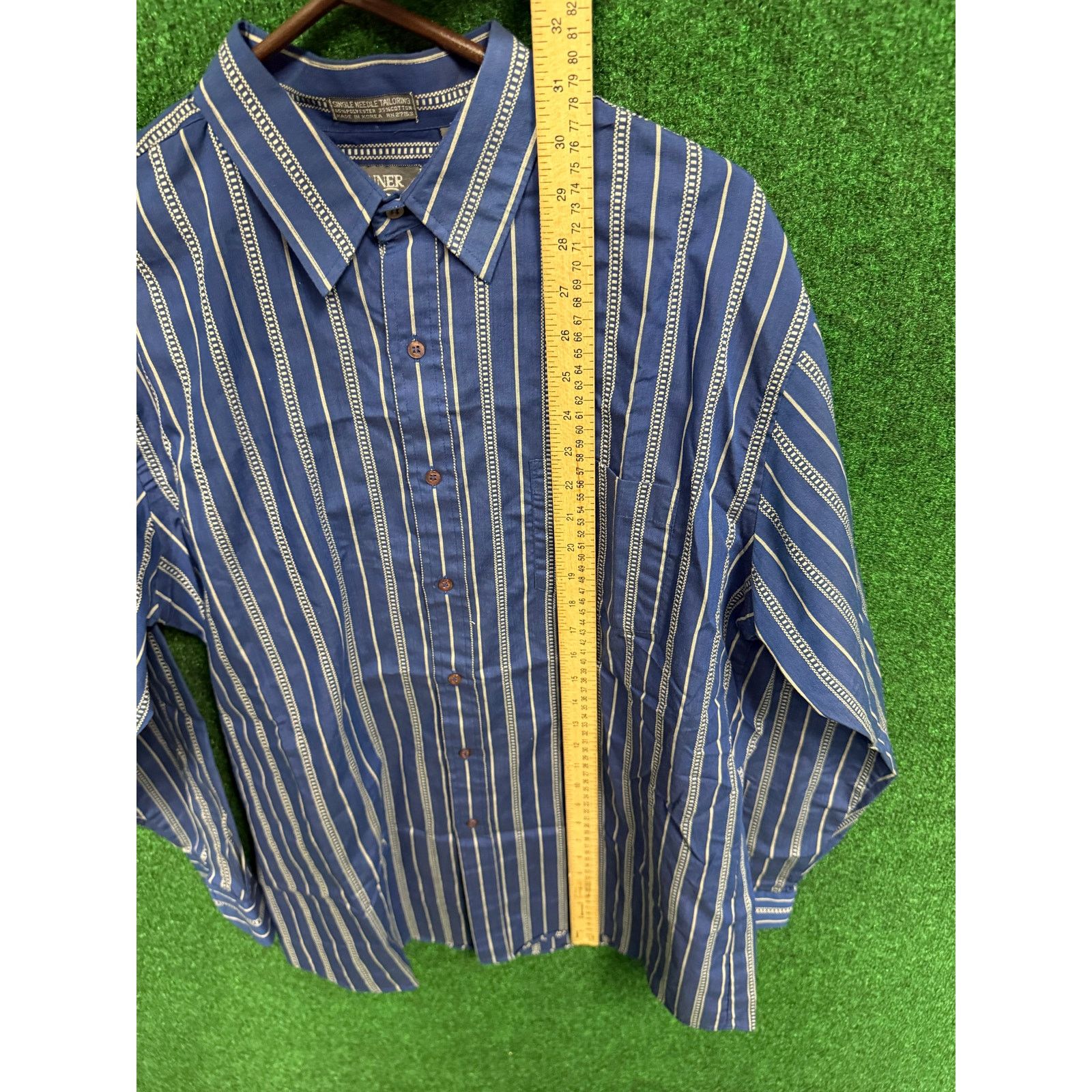 Other 90s Blue Button Down Grunge Style Shirt Sz Large Banner Size US L / EU 52-54 / 3 - 5 Thumbnail