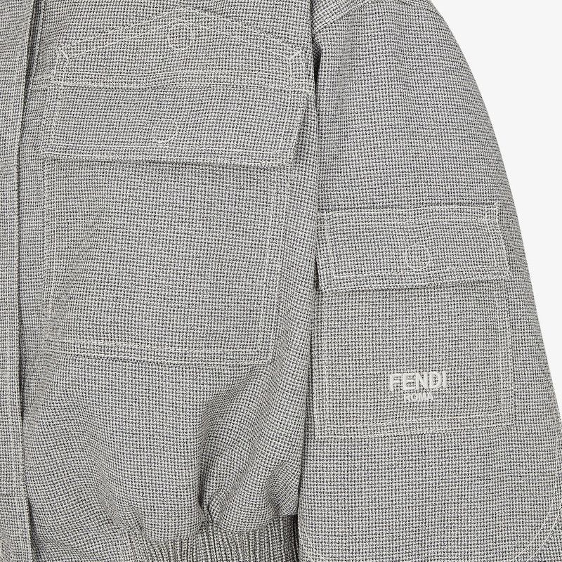 Fendi o1loc1c0426 Blouson in Grey Size M / US 6-8 / IT 42-44 - 3 Thumbnail
