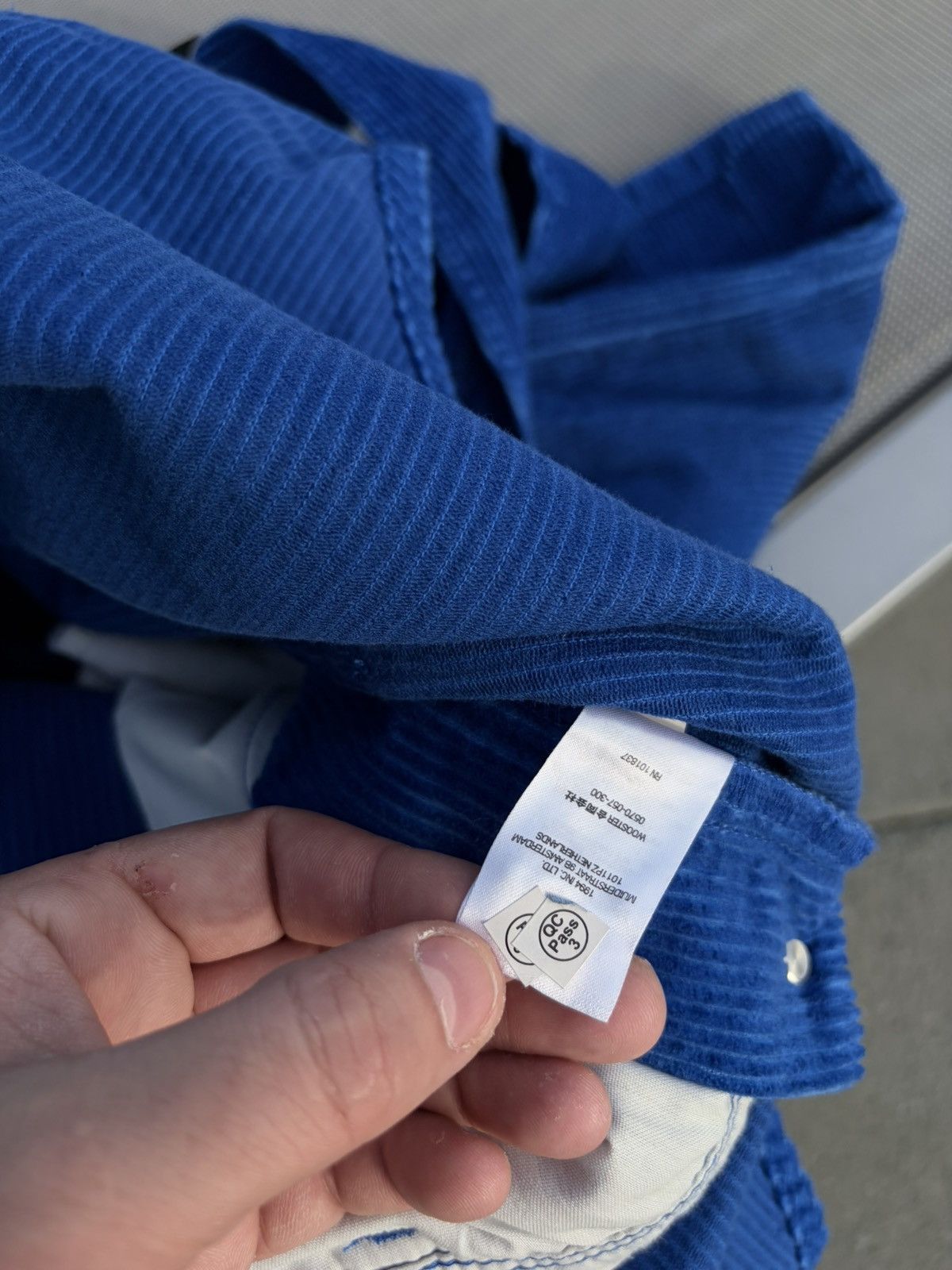 Dickies × Supreme Supreme x Dickies Corduroy Overalls 'Royal' (FW22) Size US L / EU 52-54 / 3 - 6 Thumbnail