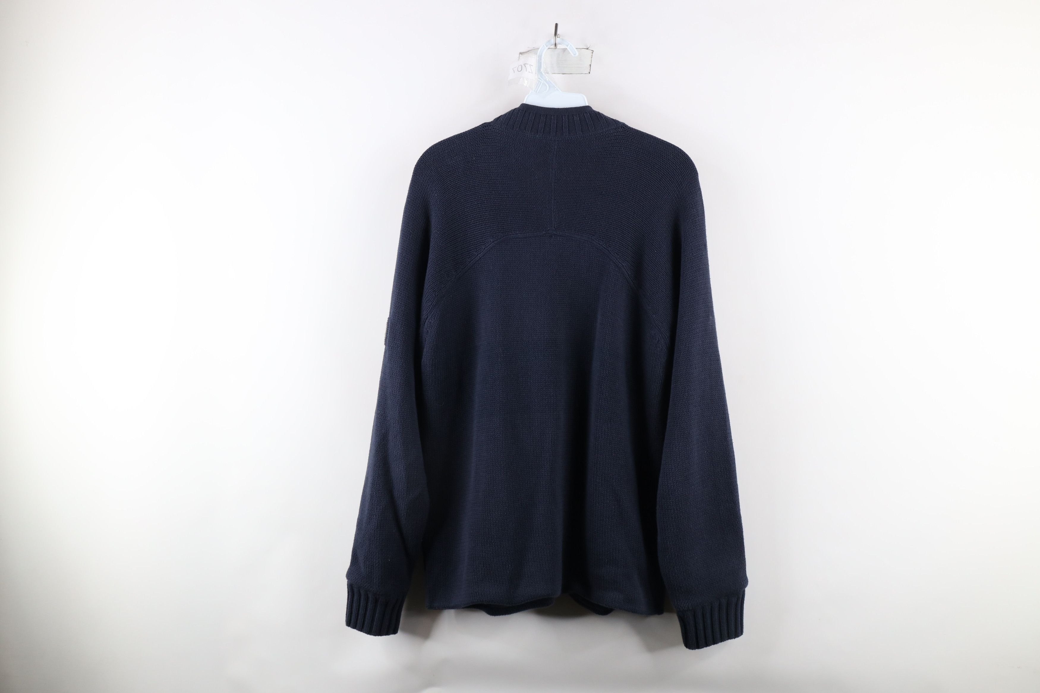Helly Hansen × Vintage Vintage Helly Hansen Lined Knit Sweater Jacket Swacket Size US S / EU 44-46 / 1 - 11 Thumbnail