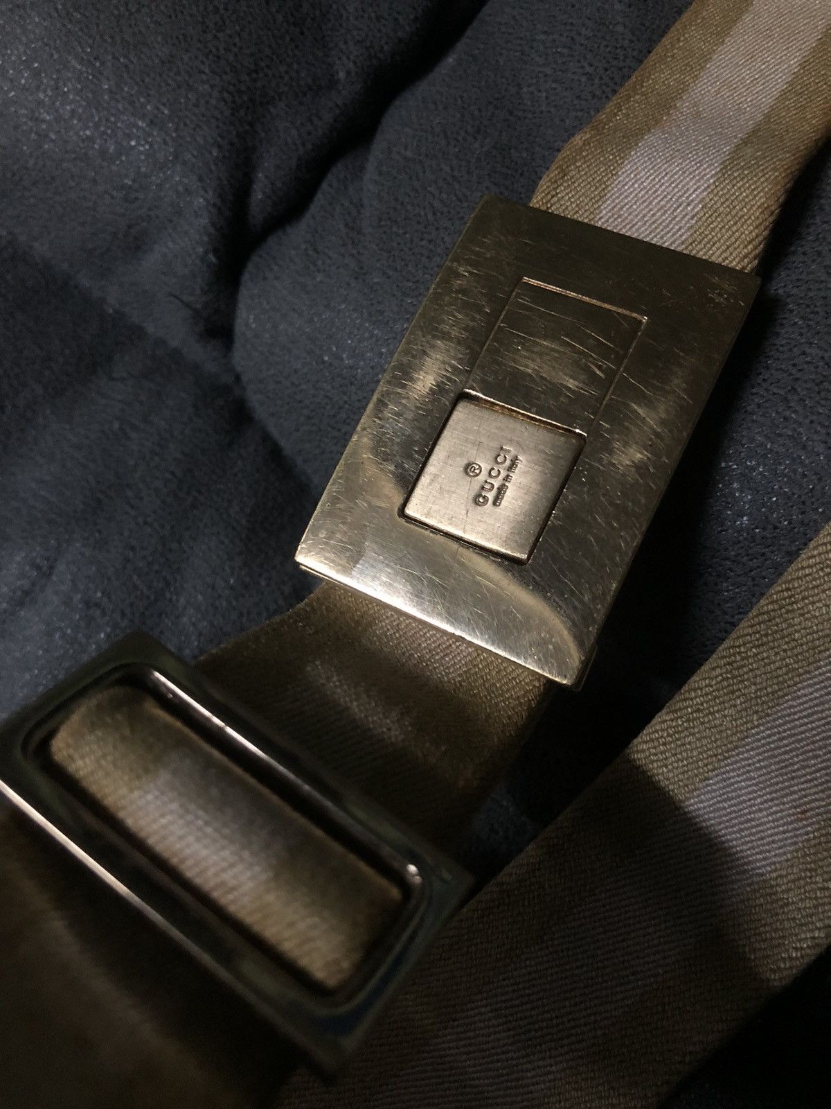 Gucci × Vintage Vintage Gucci Belt Elastic Stretchable Unisex Size ONE SIZE - 4 Thumbnail