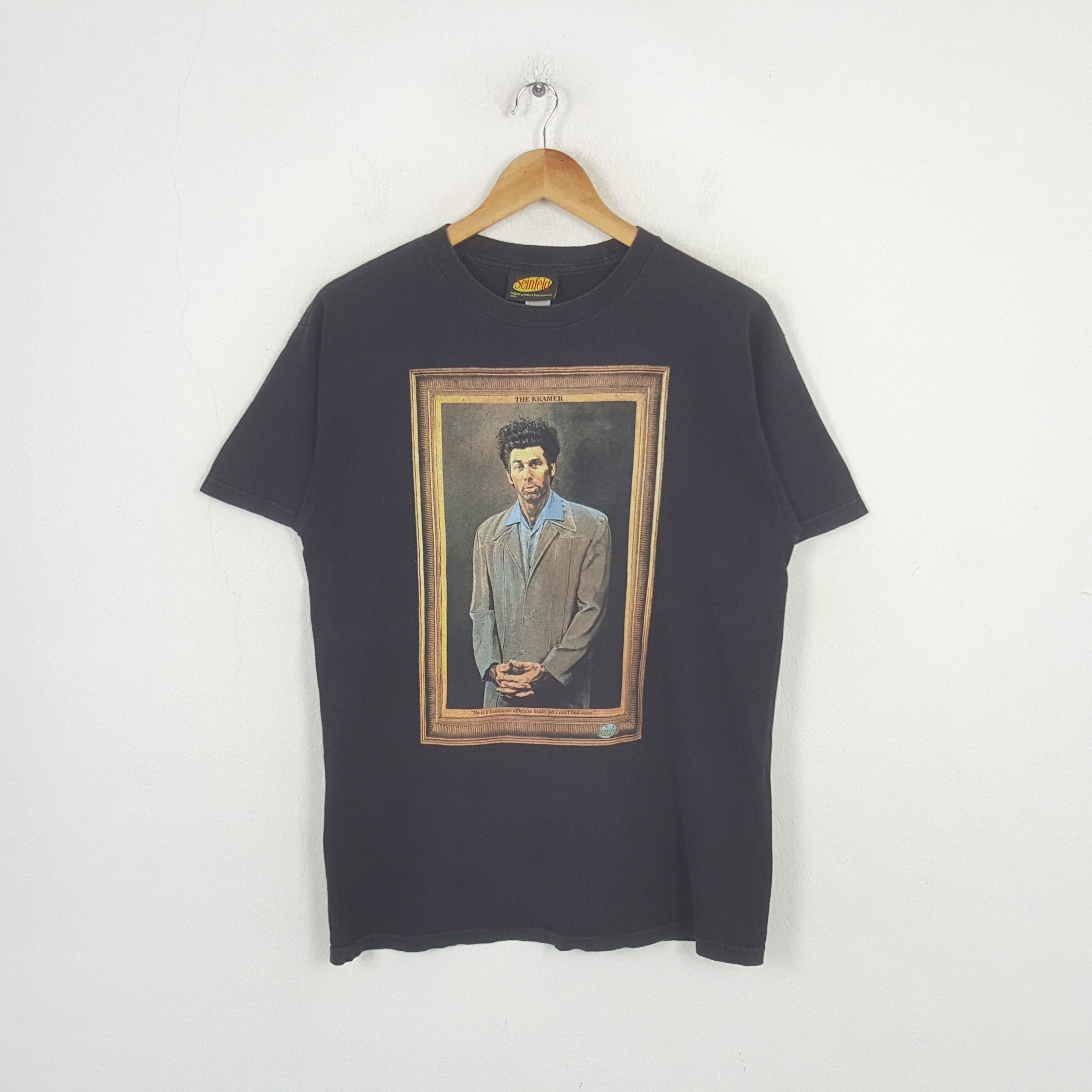 Vintage Vintage The Kramer Seinfeld Portrait Artist Tshirt RR3 Size US M / EU 48-50 / 2 - 1 Thumbnail