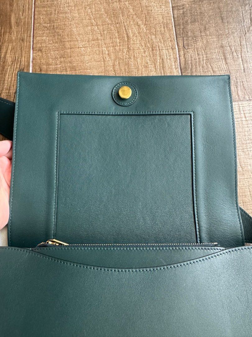 Celine Celine frame bag blue / green tone Size ONE SIZE - 5 Thumbnail