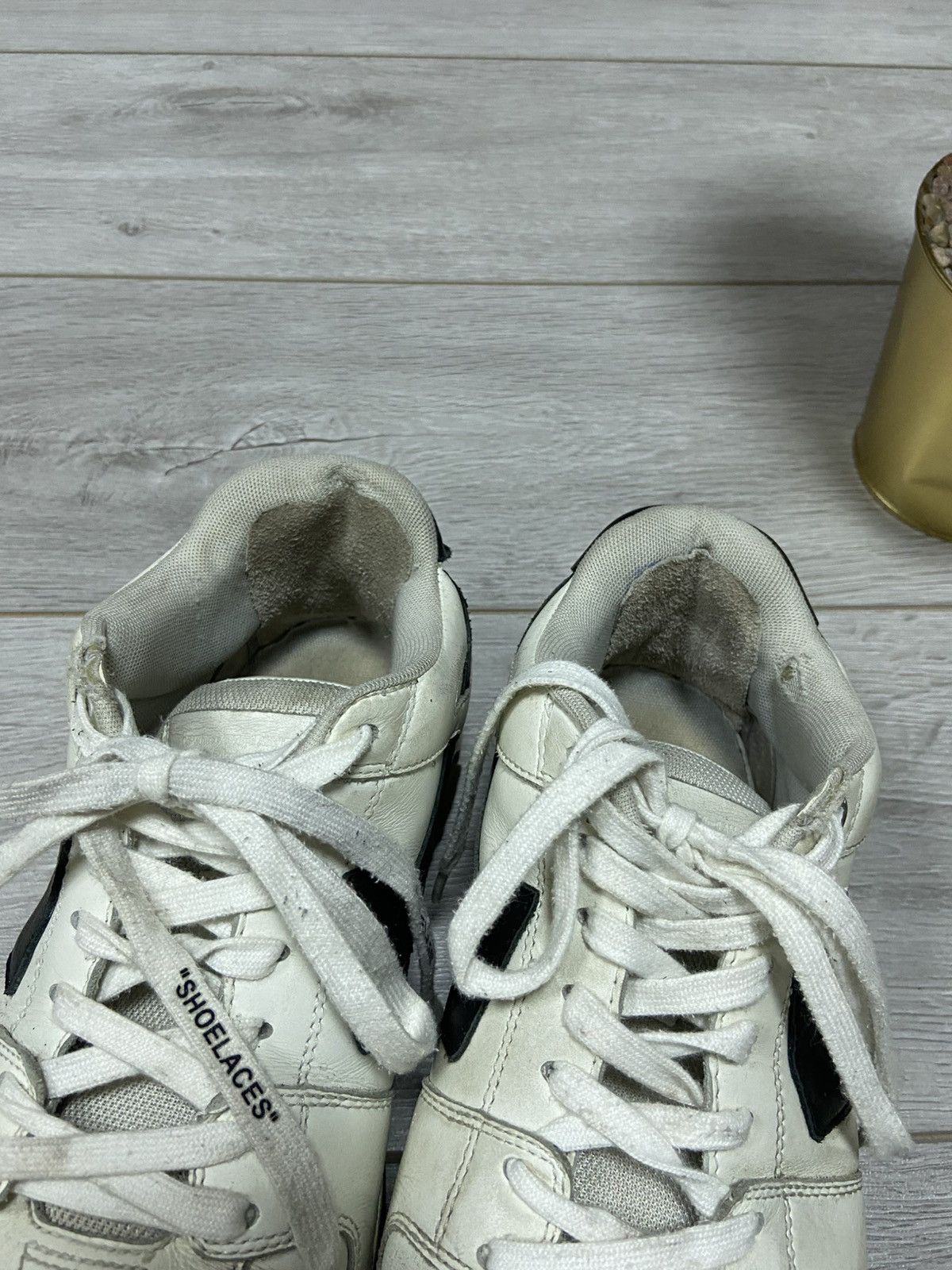 Off-White OFF WHITE Office leather Sneakers White arrow Size US 10 / EU 43 - 12 Thumbnail