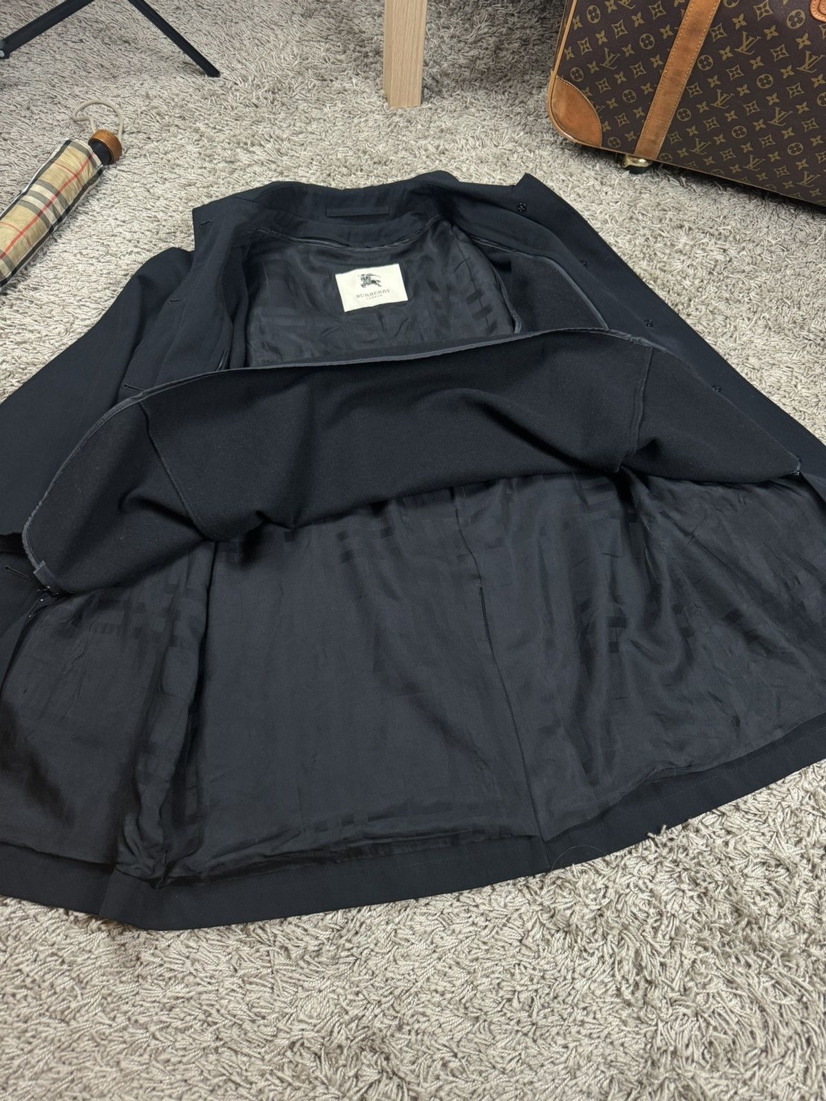 Burberry × Vintage Black trench coat Burberry original luxury streetwear item Size M / US 6-8 / IT 42-44 - 3 Thumbnail