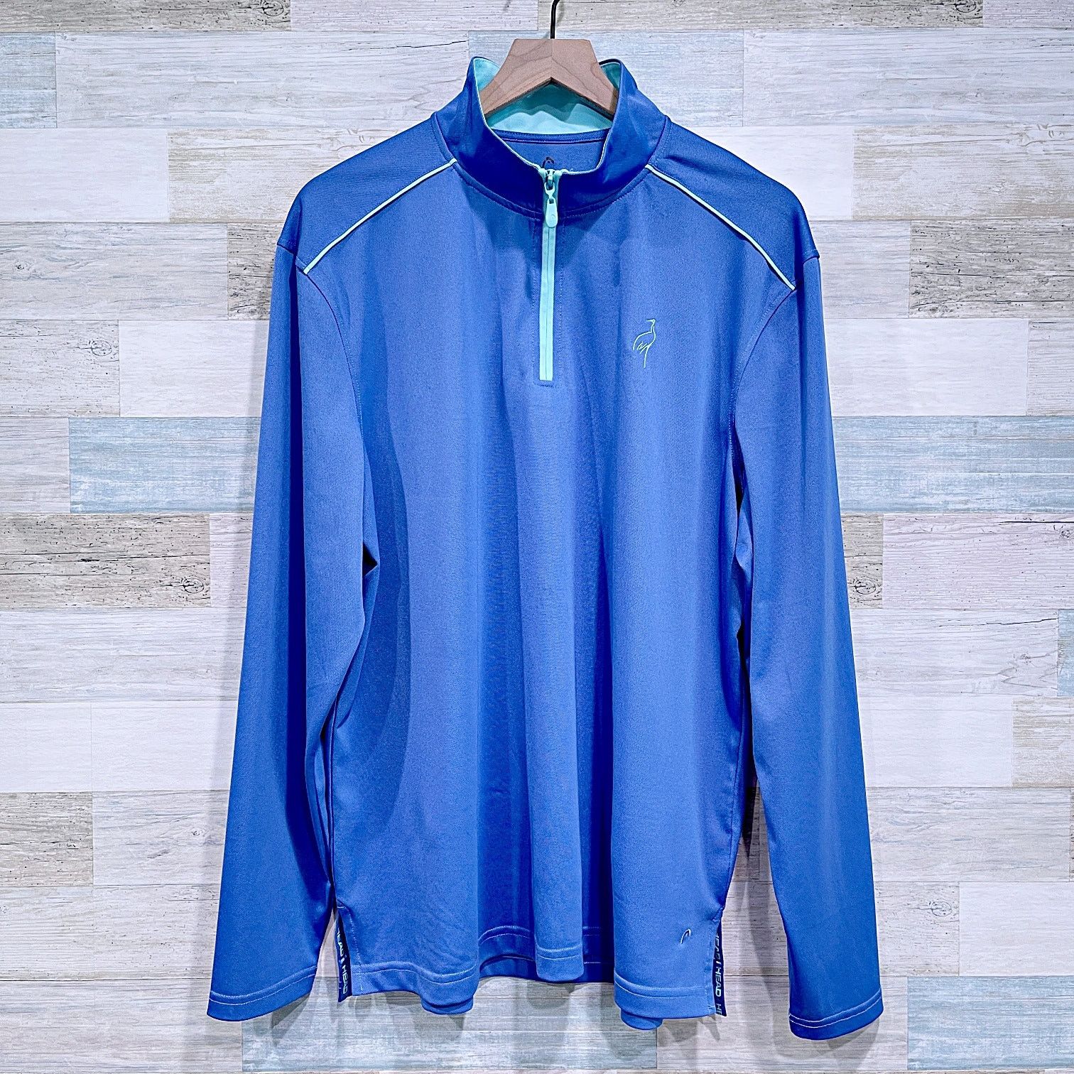 Other HEAD Golf 1/4 Zip Performance Pullover Blue Mens XL Size US XL / EU 56 / 4 - 1 Thumbnail