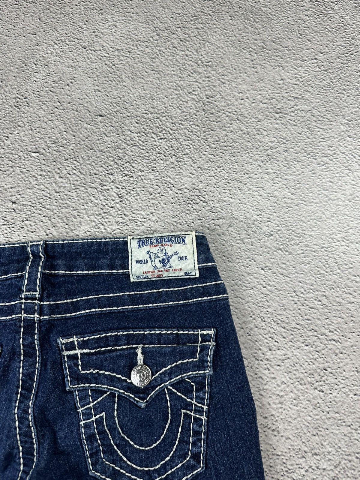 True Religion True Religion Skinny Denim Jeans Old Money Style Y2K Size 30" / US 8 / IT 44 - 5 Thumbnail