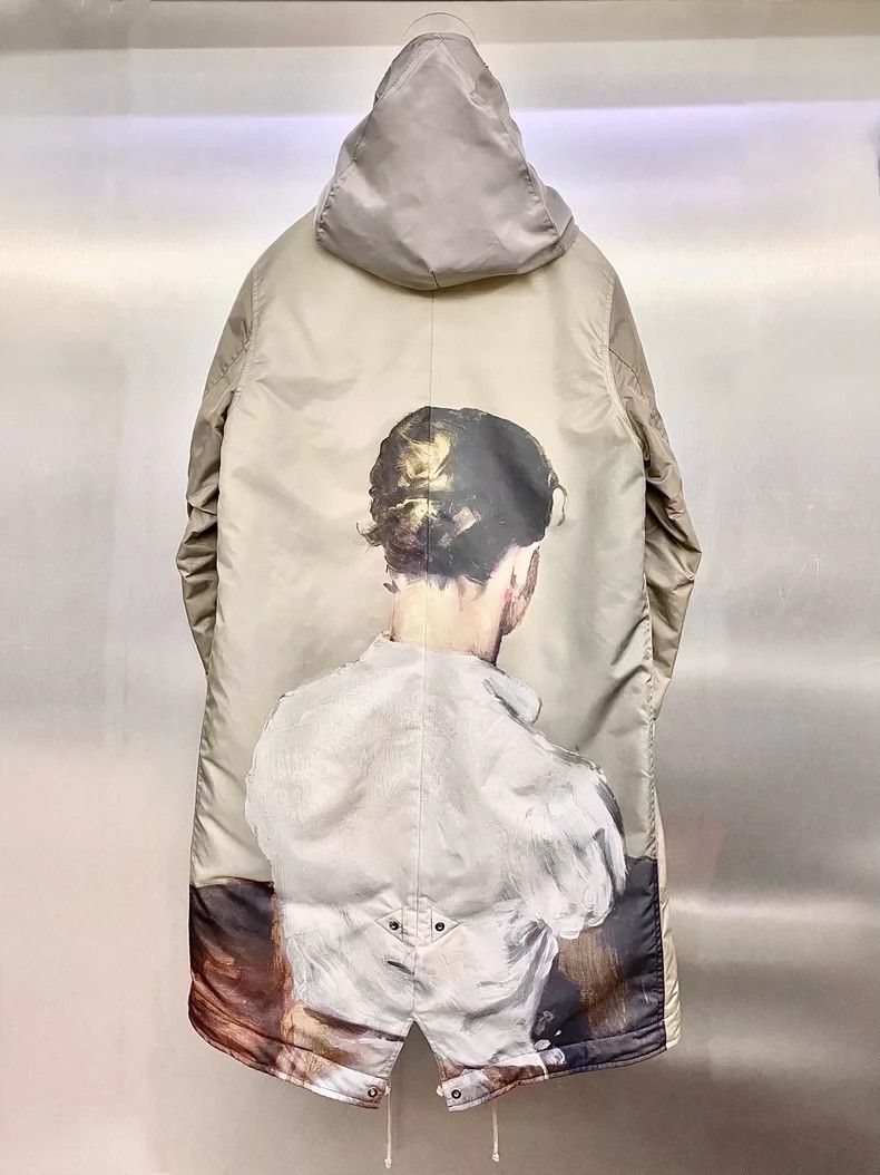 Undercover UNDERCOVER Oil Painting Series Hooded Coat 2505-Nextarrow Size US M / EU 48-50 / 2 - 2 Thumbnail