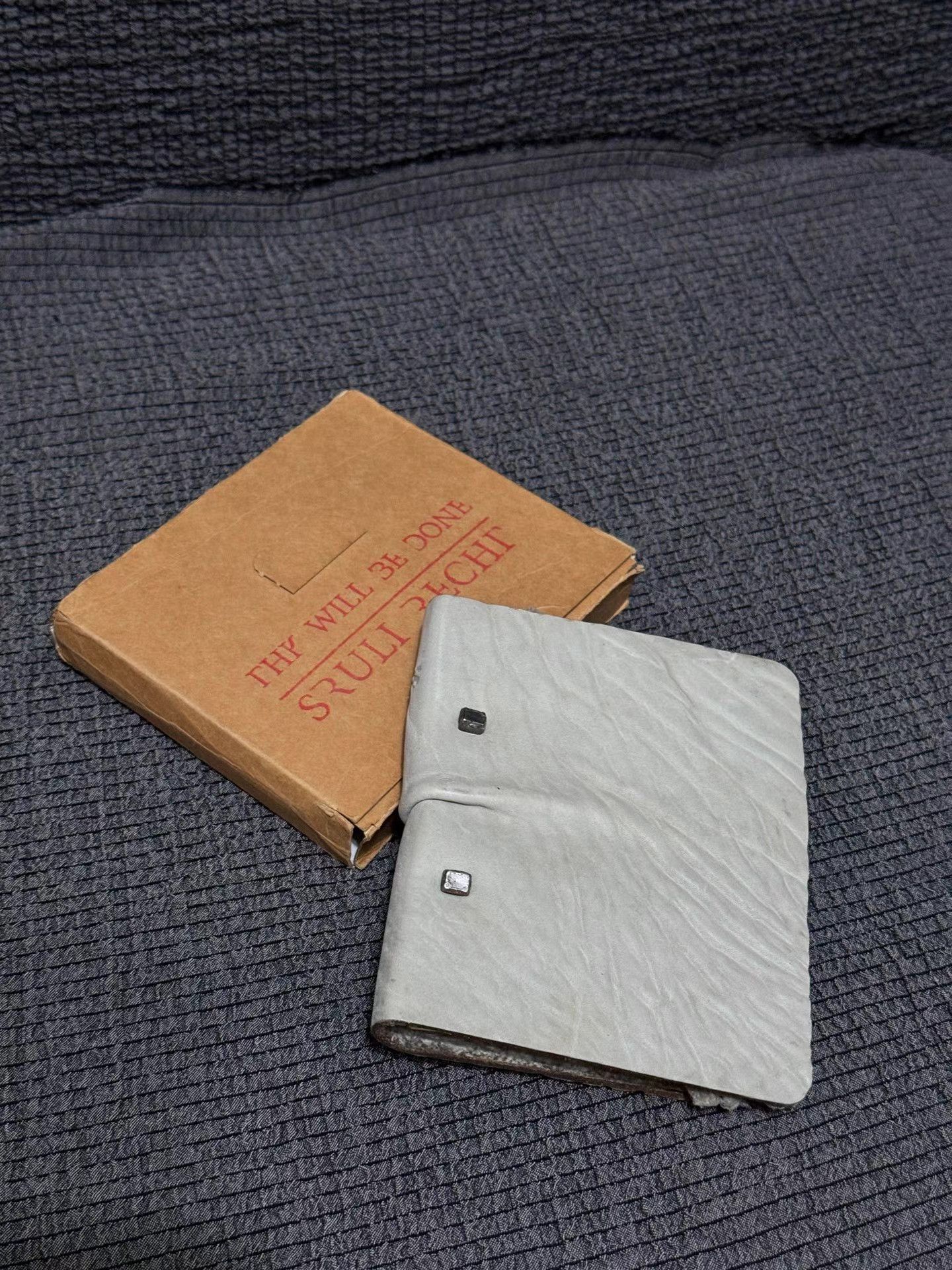 Sruli Recht Sruli Recht Icelandic Wild Sealskin Notebook Size ONE SIZE - 1 Thumbnail