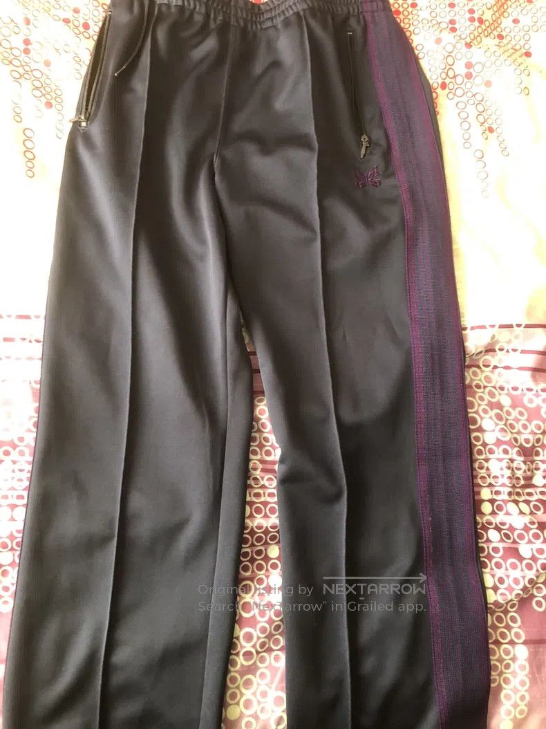 Needles Needles size L Black and Purple Butterfly Pants Size US 36 / EU 52 - 2 Thumbnail