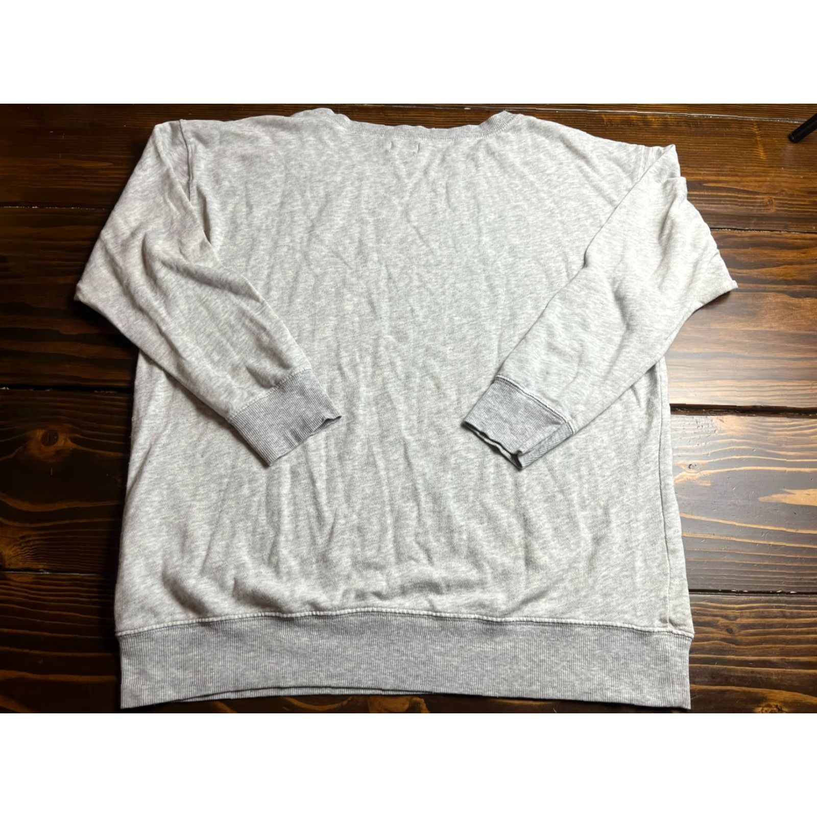 Old Navy Old Navy Sweater Women's Size Small Gray Pullover Oversized Crew Neck Womens Small Gray Pullover Sweater Casual Fall Spring Summer Crew Neck Size S / US 4 / IT 40 - 2 Thumbnail