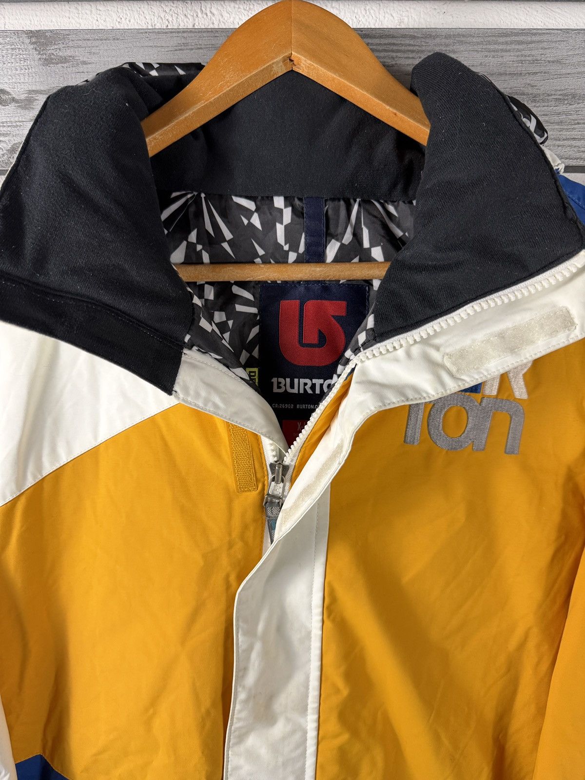 Burton Burton Dryride Jacket Boys XL Mens Small Hood Ski Colorblock Size US S / EU 44-46 / 1 - 2 Thumbnail