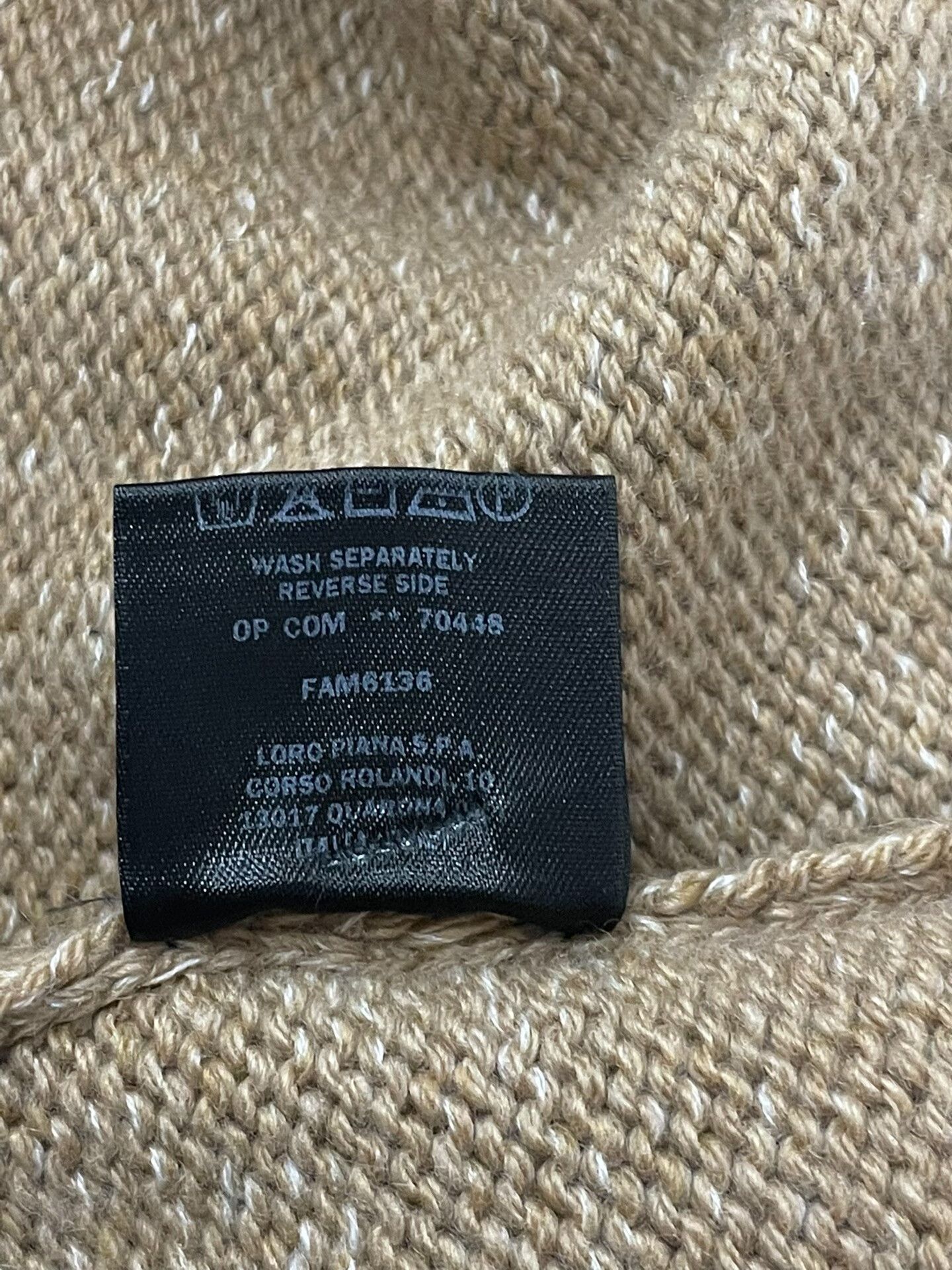 Loro Piana Loro Piana Classic High Neck Cashmere Sweater Size US L / EU 52-54 / 3 - 6 Thumbnail