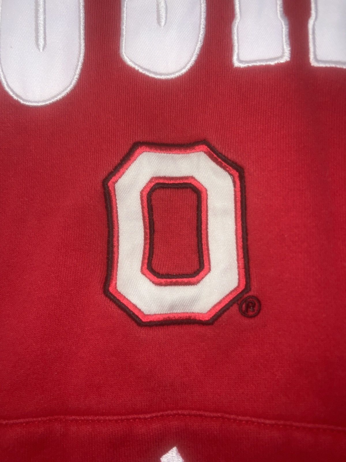 Adidas Adidas Ohio State Buckeyes Spell-Out Pull-Over Hoody Size US L / EU 52-54 / 3 - 4 Thumbnail