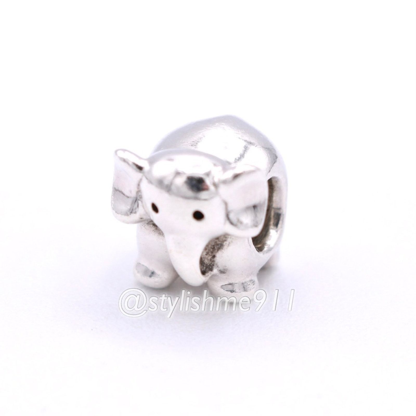 pandora Authentic PANDORA Retired Elephant Animal Bead - 790480 Size ONE SIZE - 9 Thumbnail