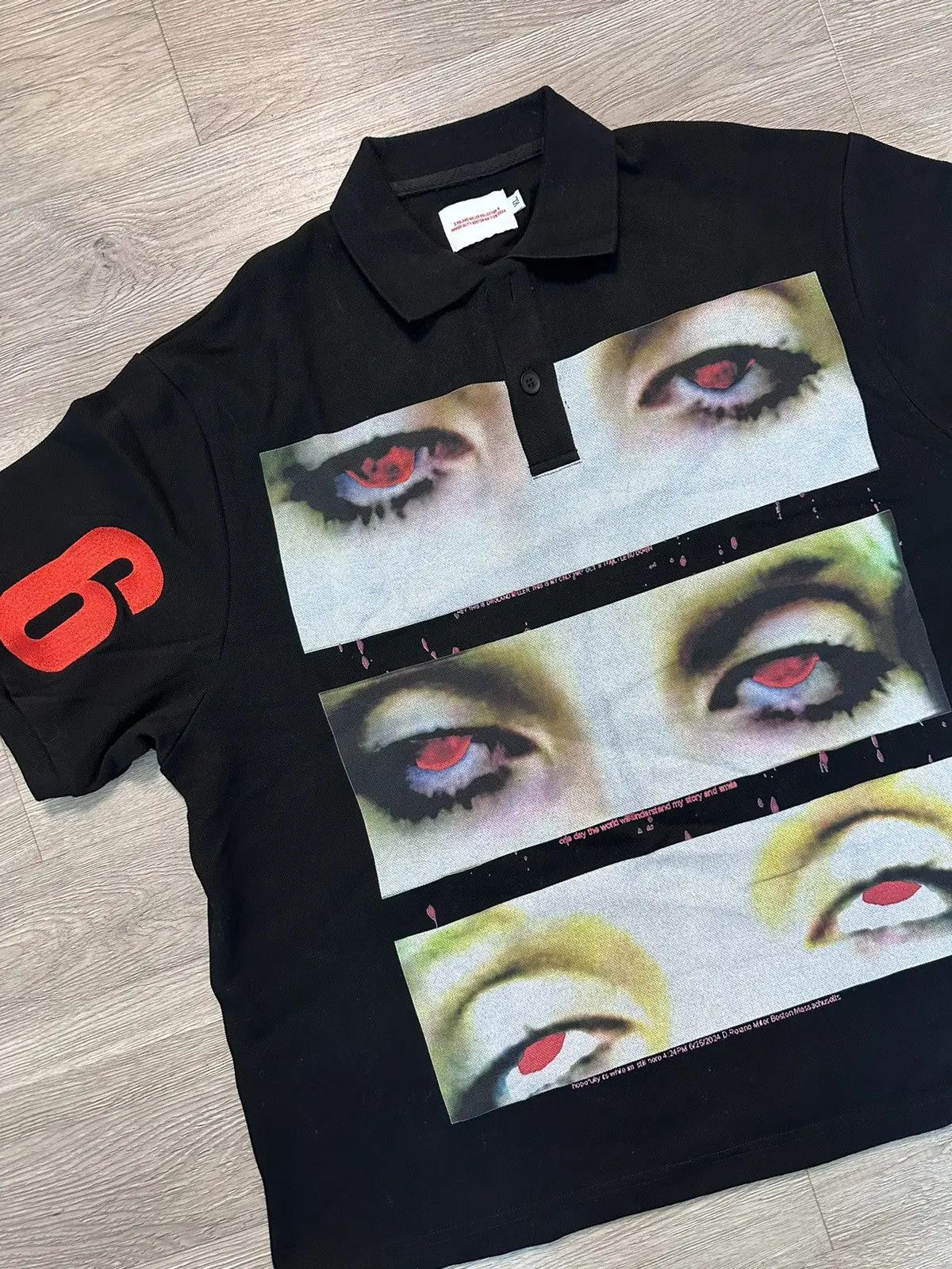Droland Miller Droland Miller Easy Eyes Polo Size US XL / EU 56 / 4 - 3 Thumbnail