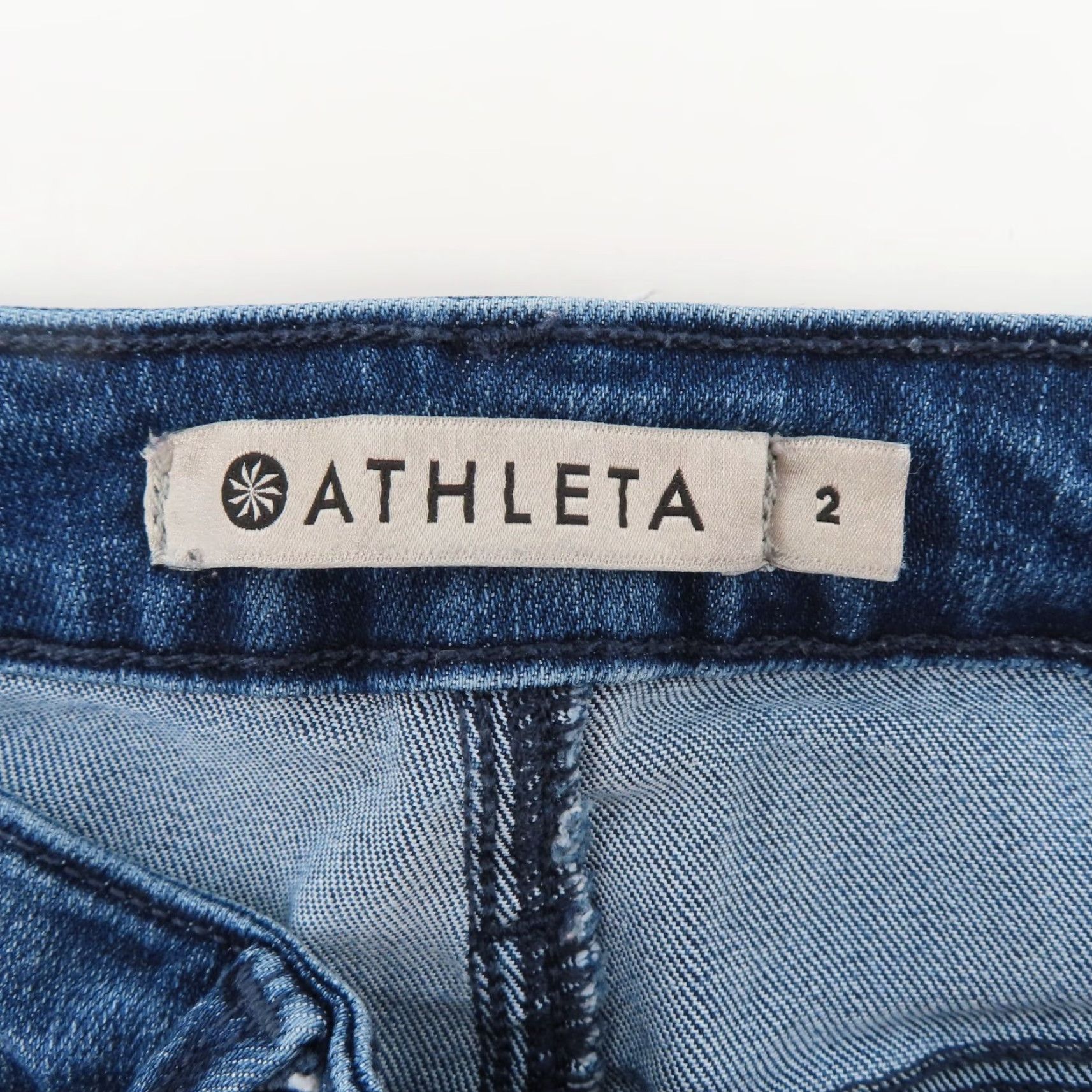 Athleta Athleta Sculptek Women Jeans Skinny Regular 2 Medium Blue Cotton Blend Denim Stretch 5-Pocket 28.5 Inseam Womens Jeans Size 26" / US 2 / IT 38 - 7 Thumbnail