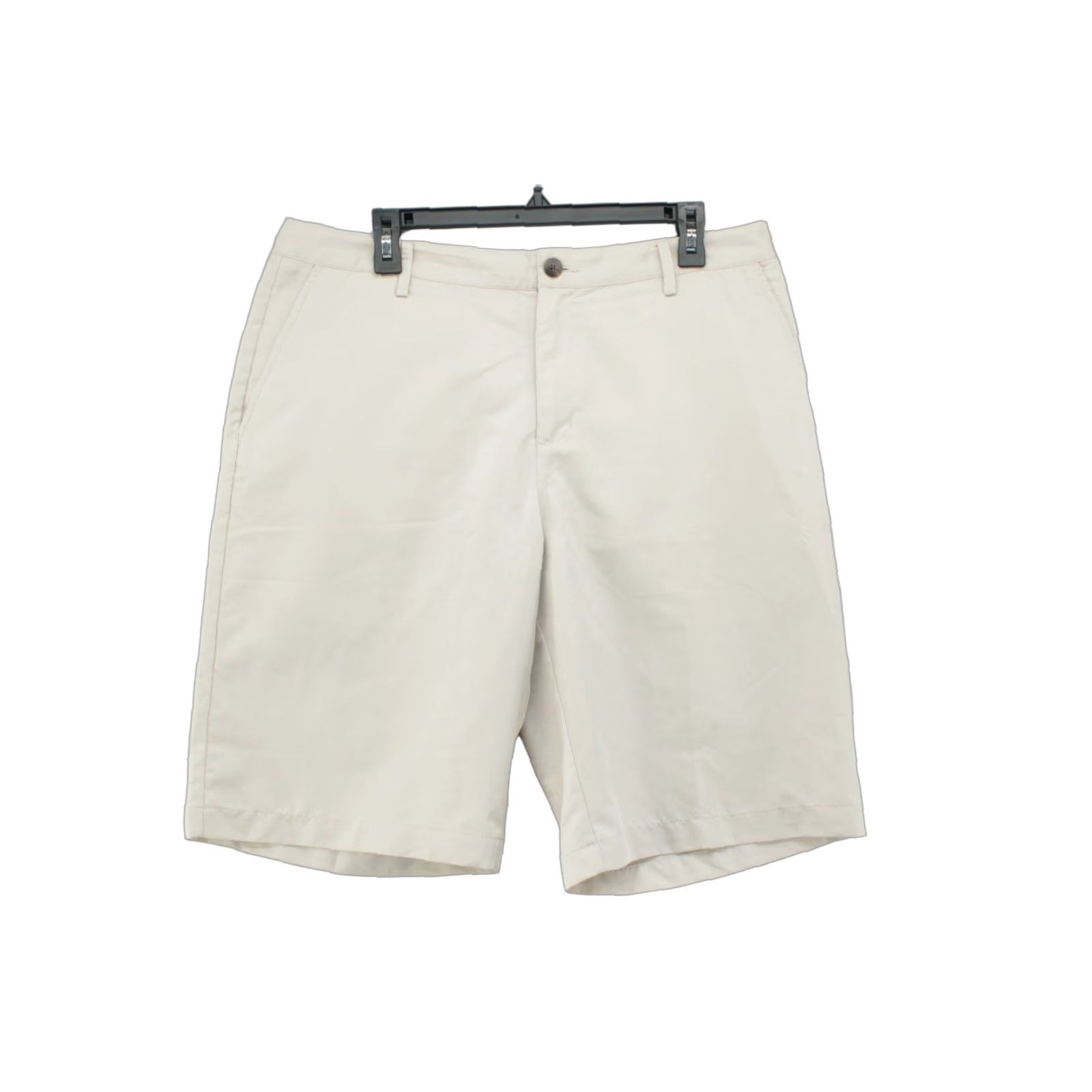 Adidas Adidas Ultimate Stretch Golf Shorts Men Size 34 Beige 11" Inseam Chino Comfortable Pockets Stretch Pocket Logo Regular Summer 11" Inseam Mens Size US 34 / EU 50 - 1 Thumbnail