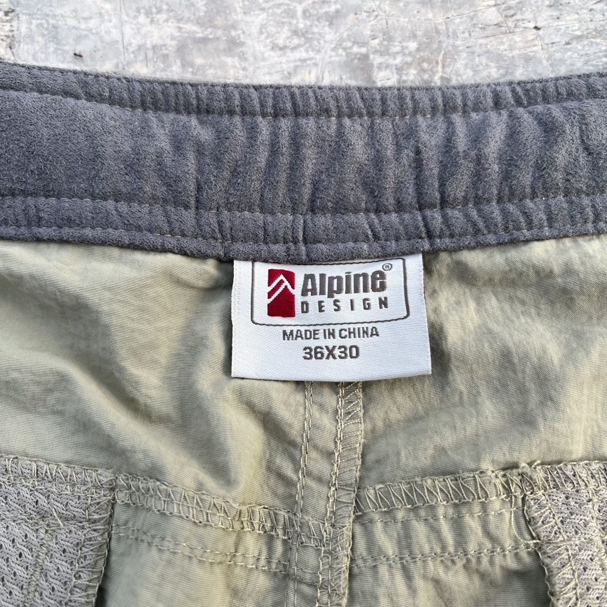Vintage Alpine Design Detachable Hiking Pants Size US 36 / EU 52 - 10 Thumbnail