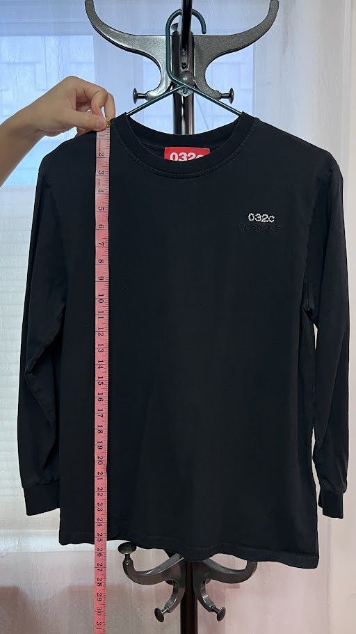 032c × Swarovski 032C Swarovski Crystal Long Sleeve Tee Size US S / EU 44-46 / 1 - 2 Thumbnail