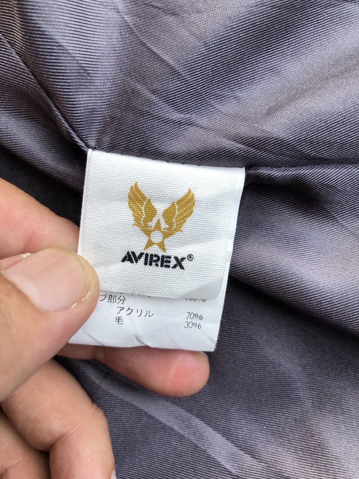 Avirex Vintage Avirex MFG Wool US Military Garments Jacket Size US XL / EU 56 / 4 - 18 Thumbnail