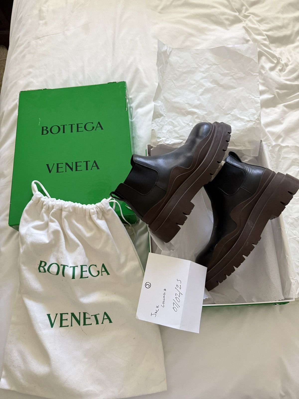 Bottega Veneta Bottega Veneta Tire Boots Size US 10 / EU 43 - 1 Thumbnail