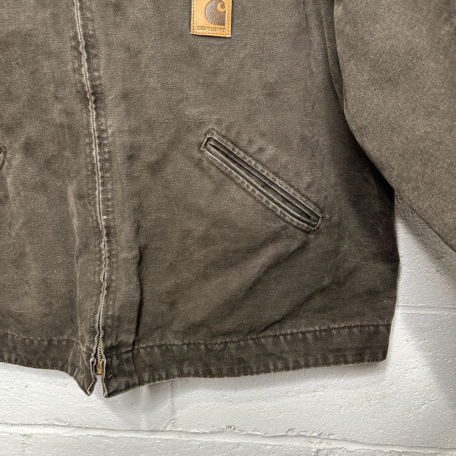 Carhartt Vintage Carhartt Blanketed Detroit Jacket “Timber” J97 TMB Size US XXL / EU 58 / 5 - 5 Thumbnail