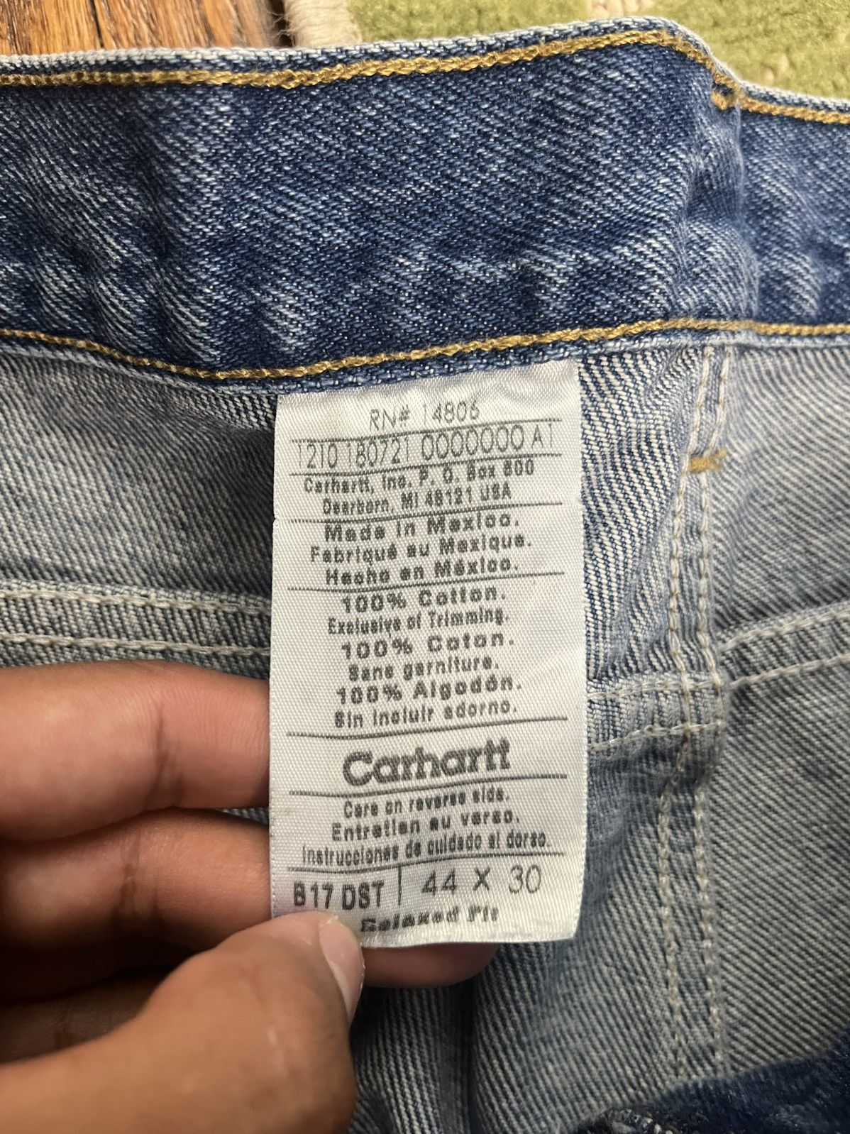Carhartt Carhartt vintage denim Size US 44 / EU 60 - 3 Thumbnail