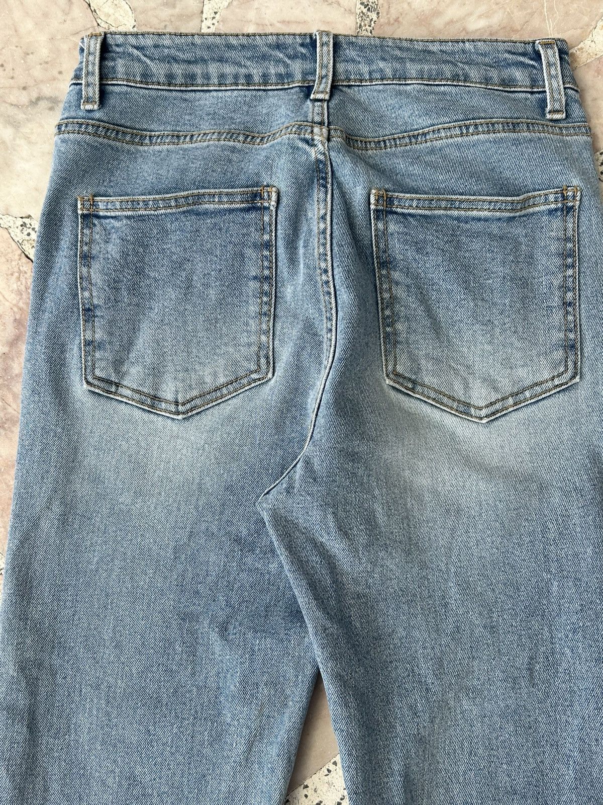Japanese Brand Monster Japan Flare Denim Jeans Size US 28 / EU 44 - 13 Thumbnail